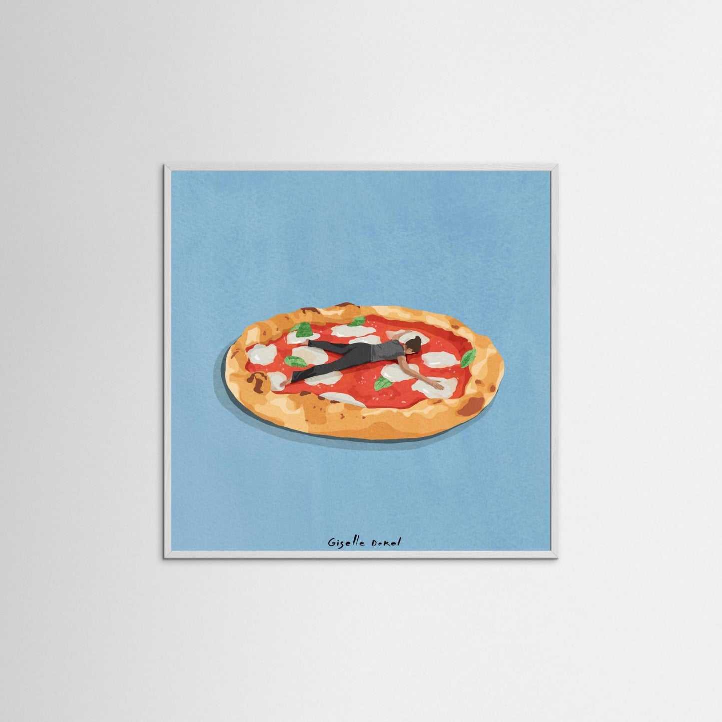 Pizza Girl by Giselle Dekel