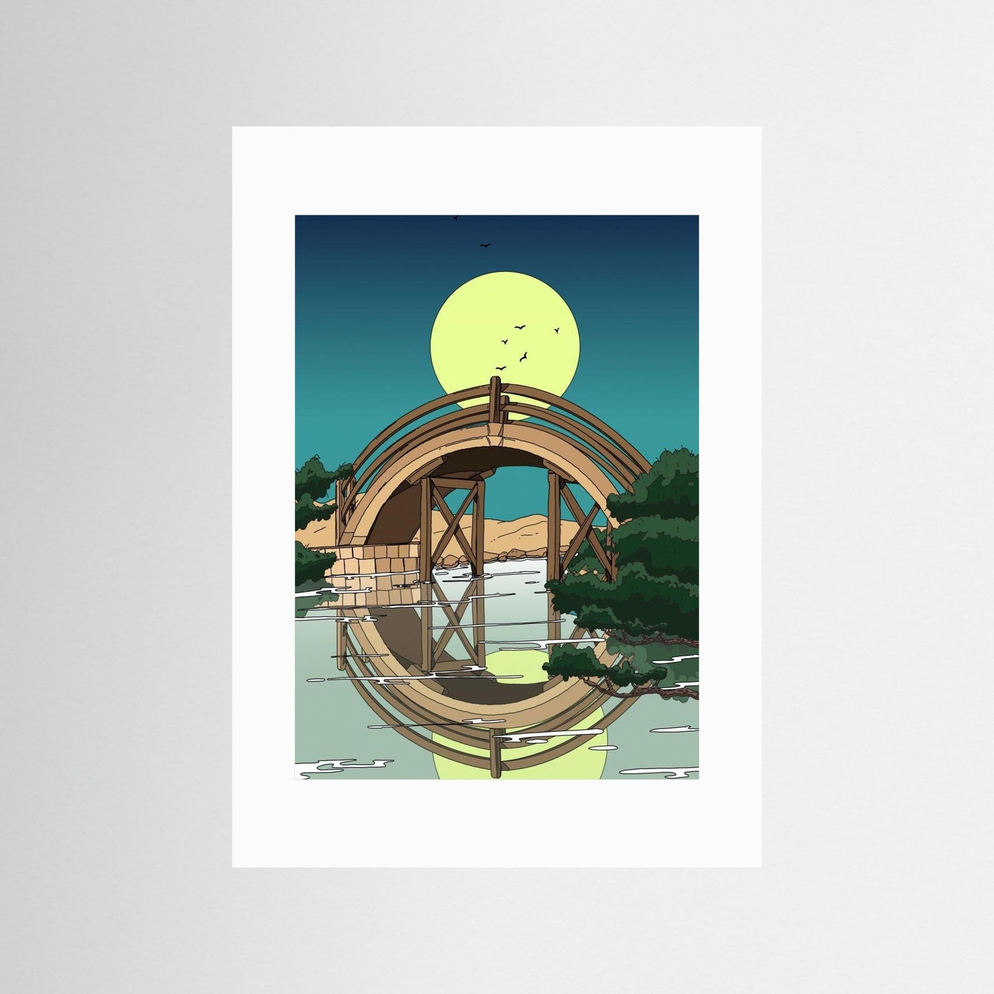 Japanese Bridge by Nicholas