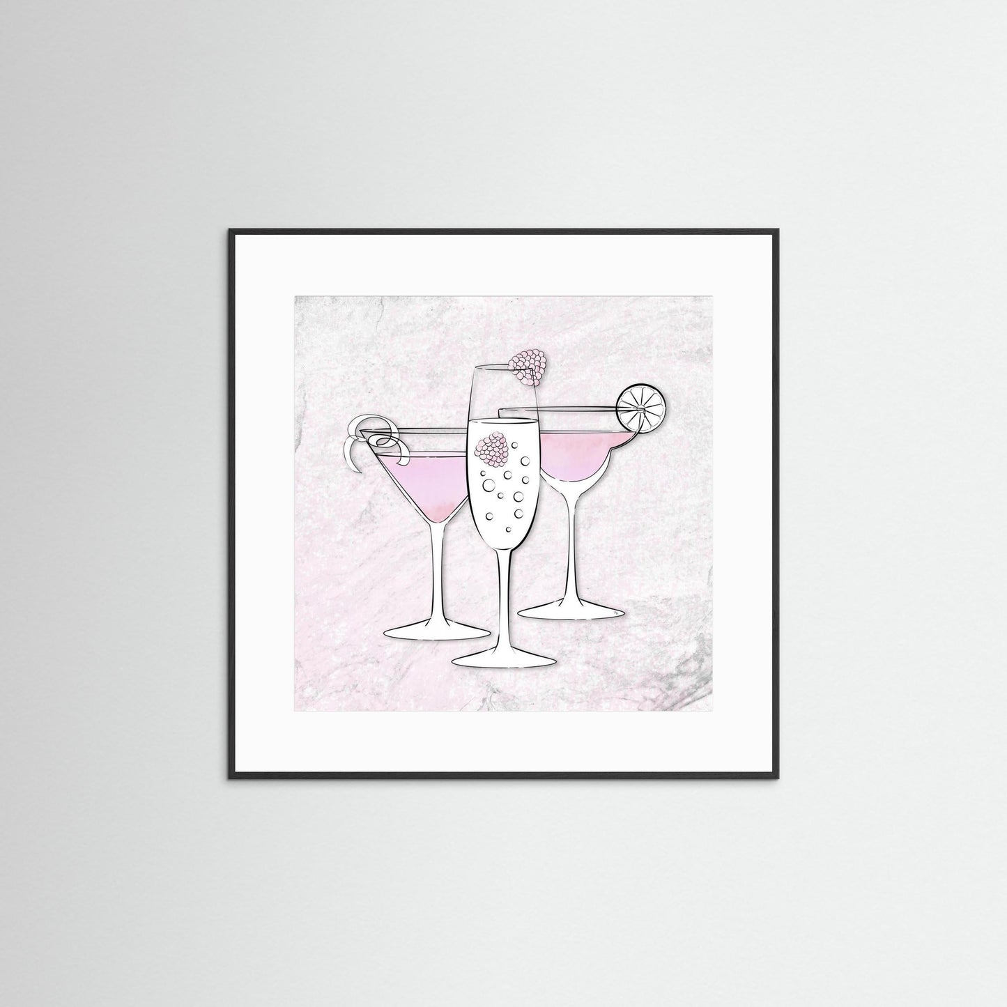 Pink Drinks by Martina