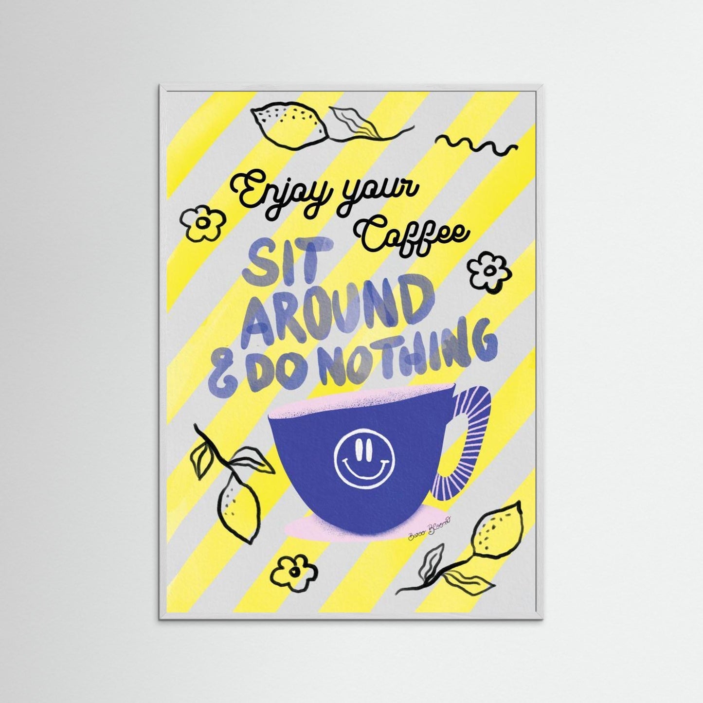 Enjoy Coffee by Baroo Bloom