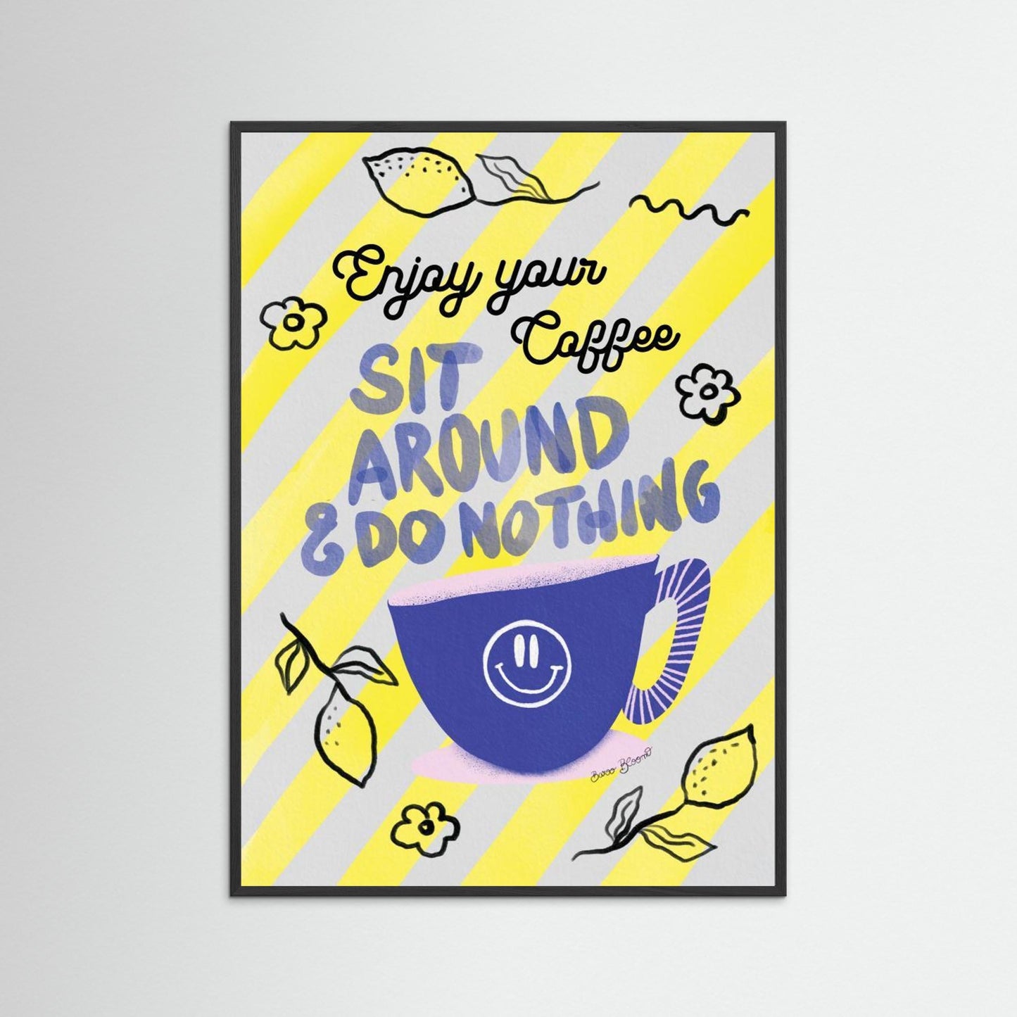 Enjoy Coffee by Baroo Bloom