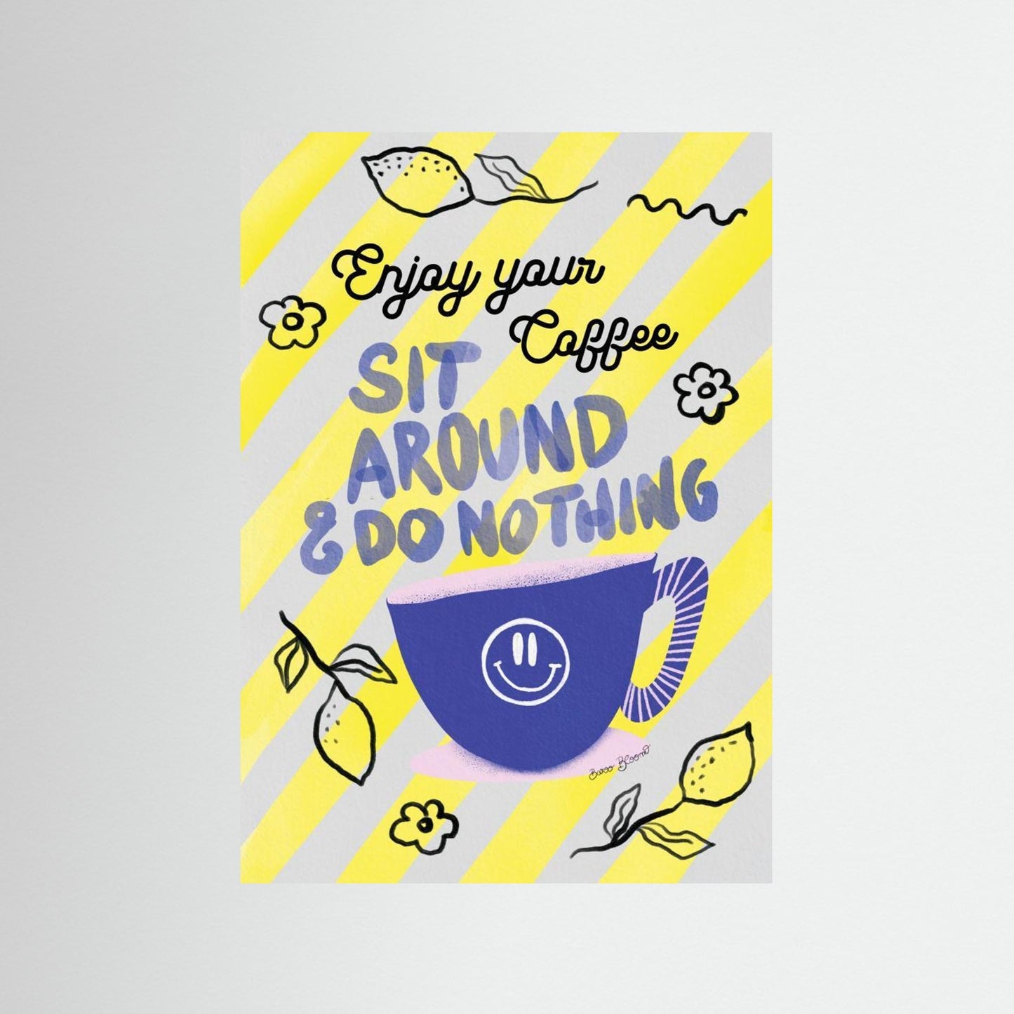 Enjoy Coffee by Baroo Bloom