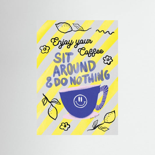 Enjoy Coffee by Baroo Bloom