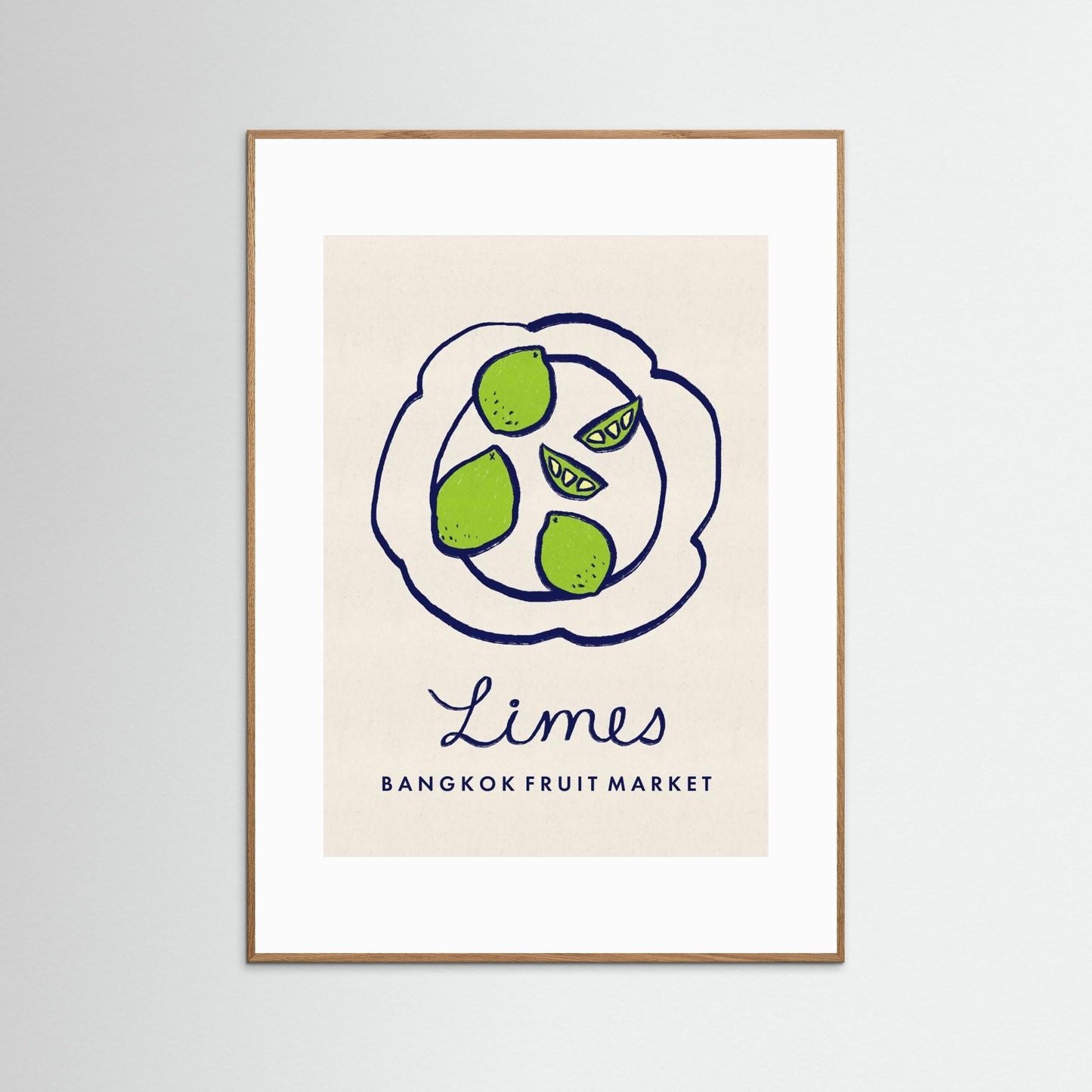 Limes Bangkok Food Market Thailand by Dirkie Nell