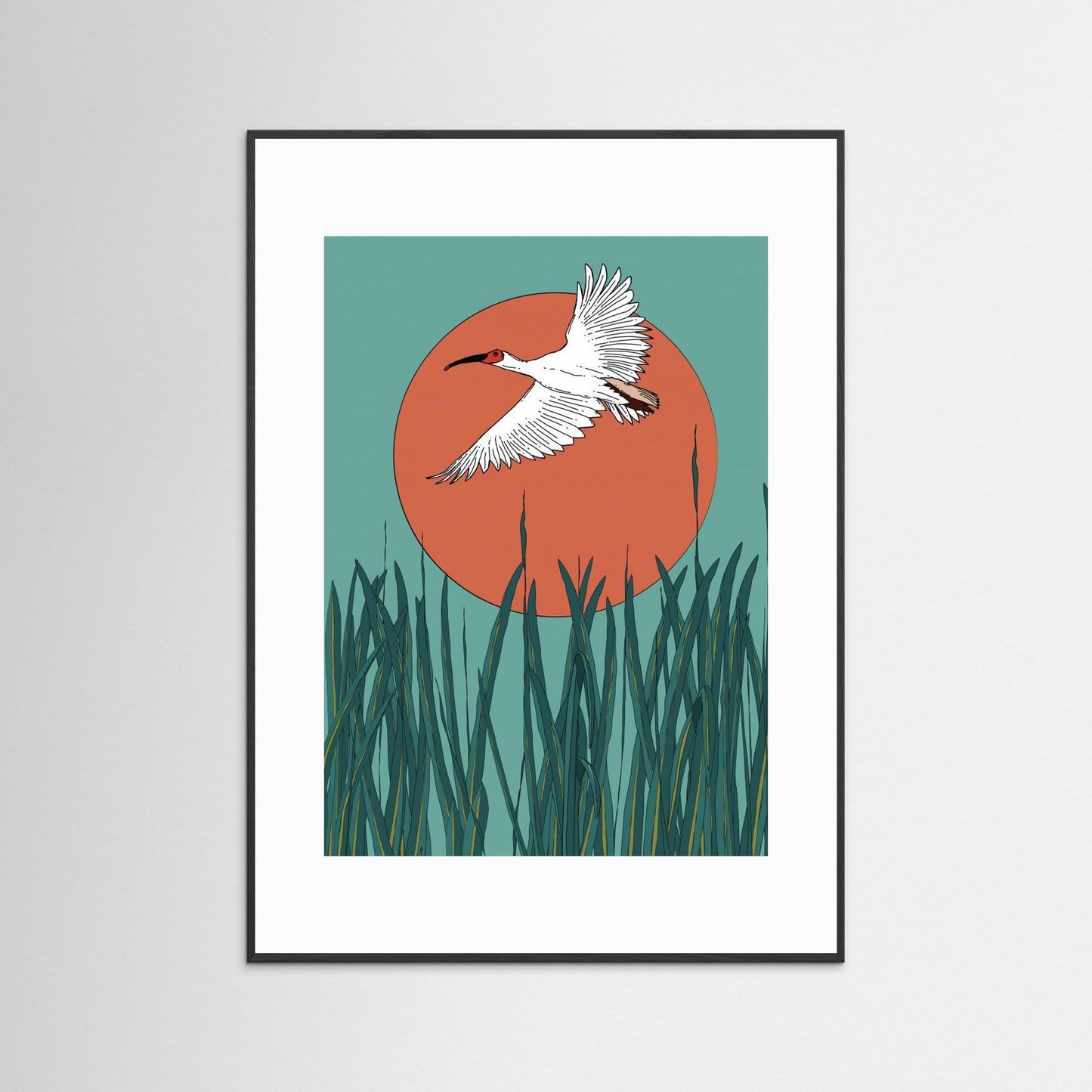 Japanese Crane by Nicholas