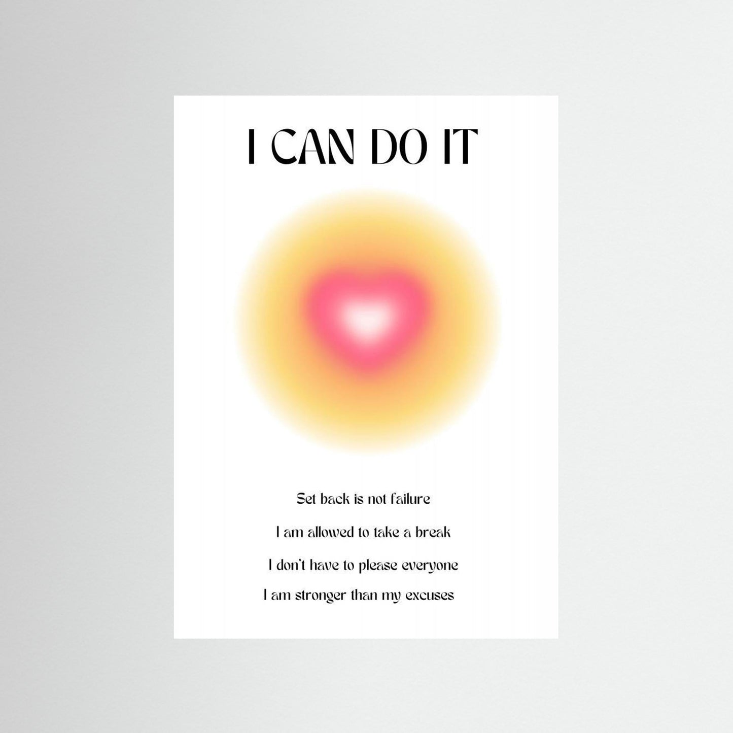 Motivational Aura Poster by Amélie
