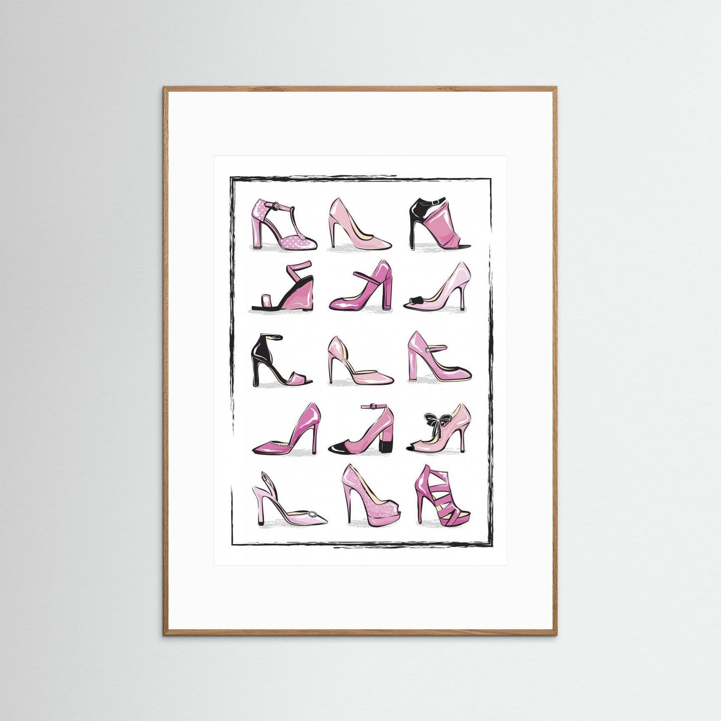 Pink Shoes by Martina