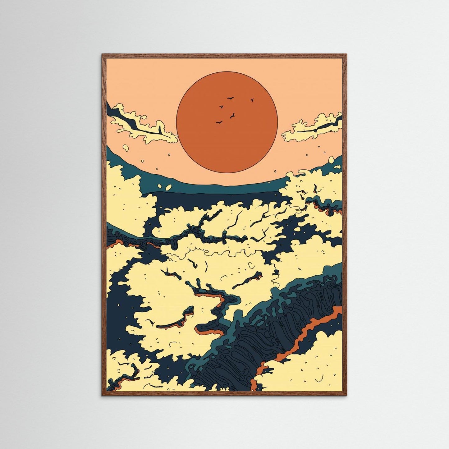 Japanese Sunset by Nicholas