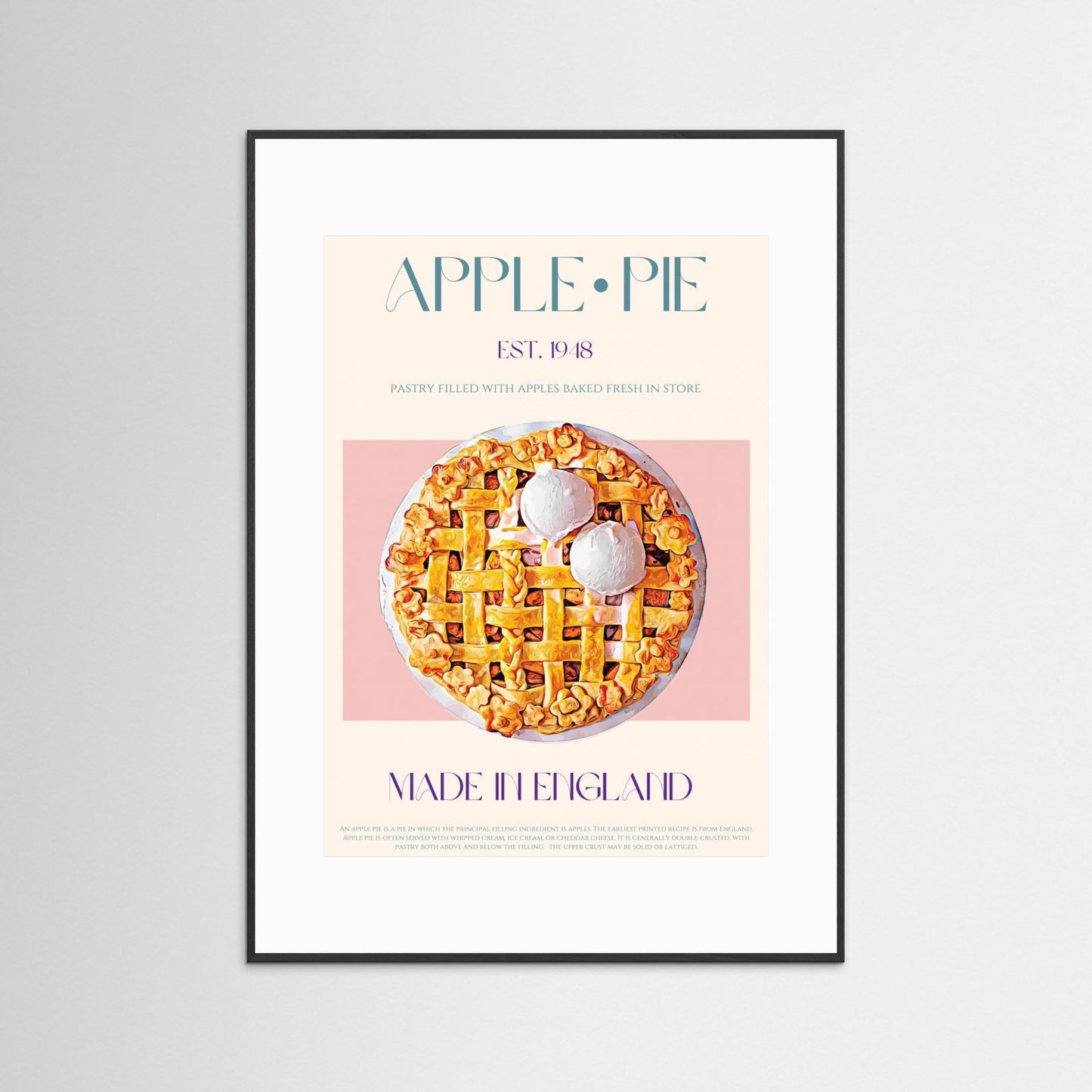 23ratioapplepieprint by Nazma Khokhar