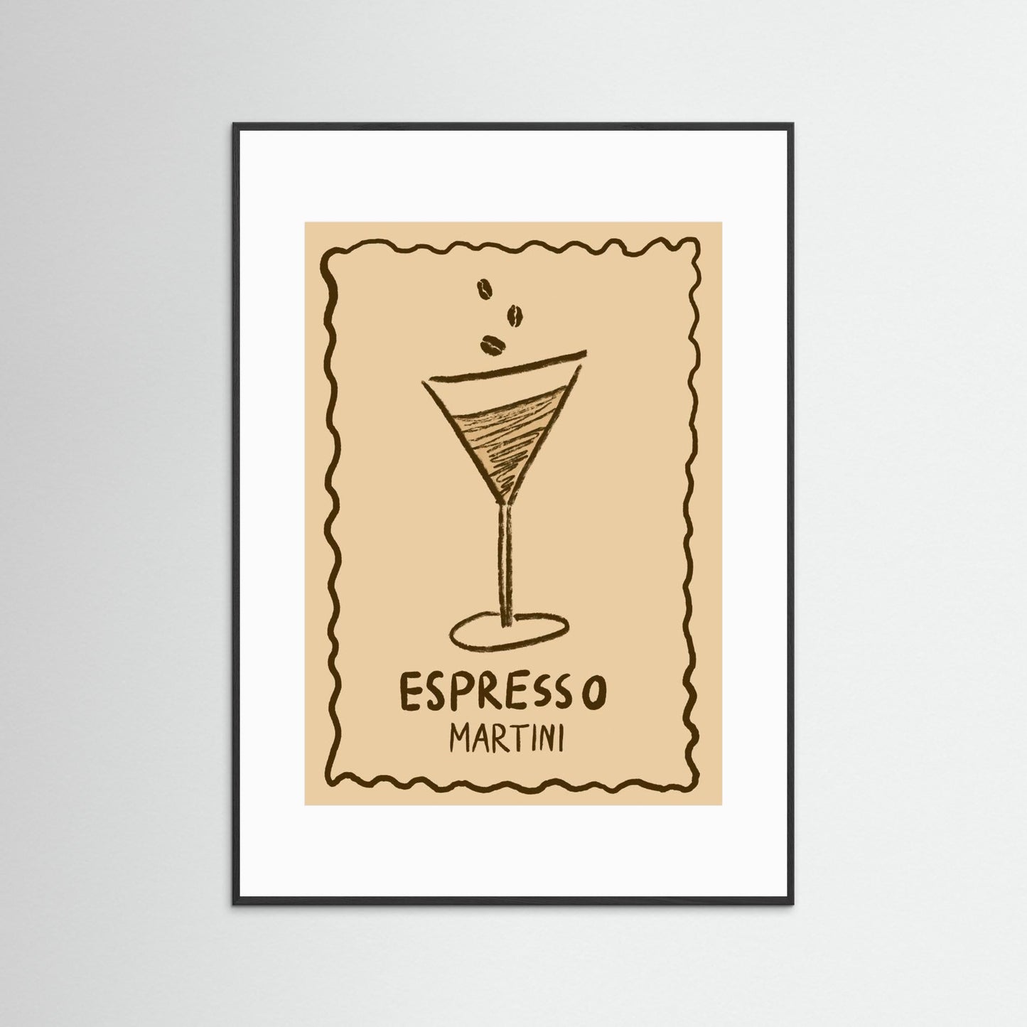 Poster Espresso Martini Up by Studio Dolci