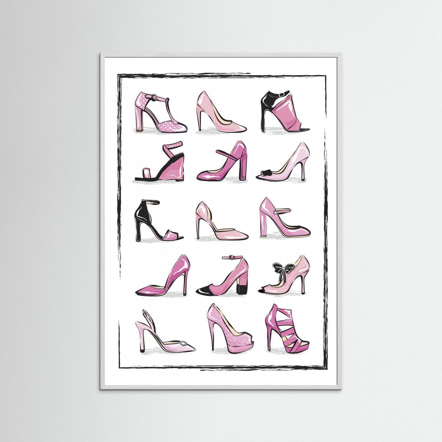 Pink Shoes by Martina
