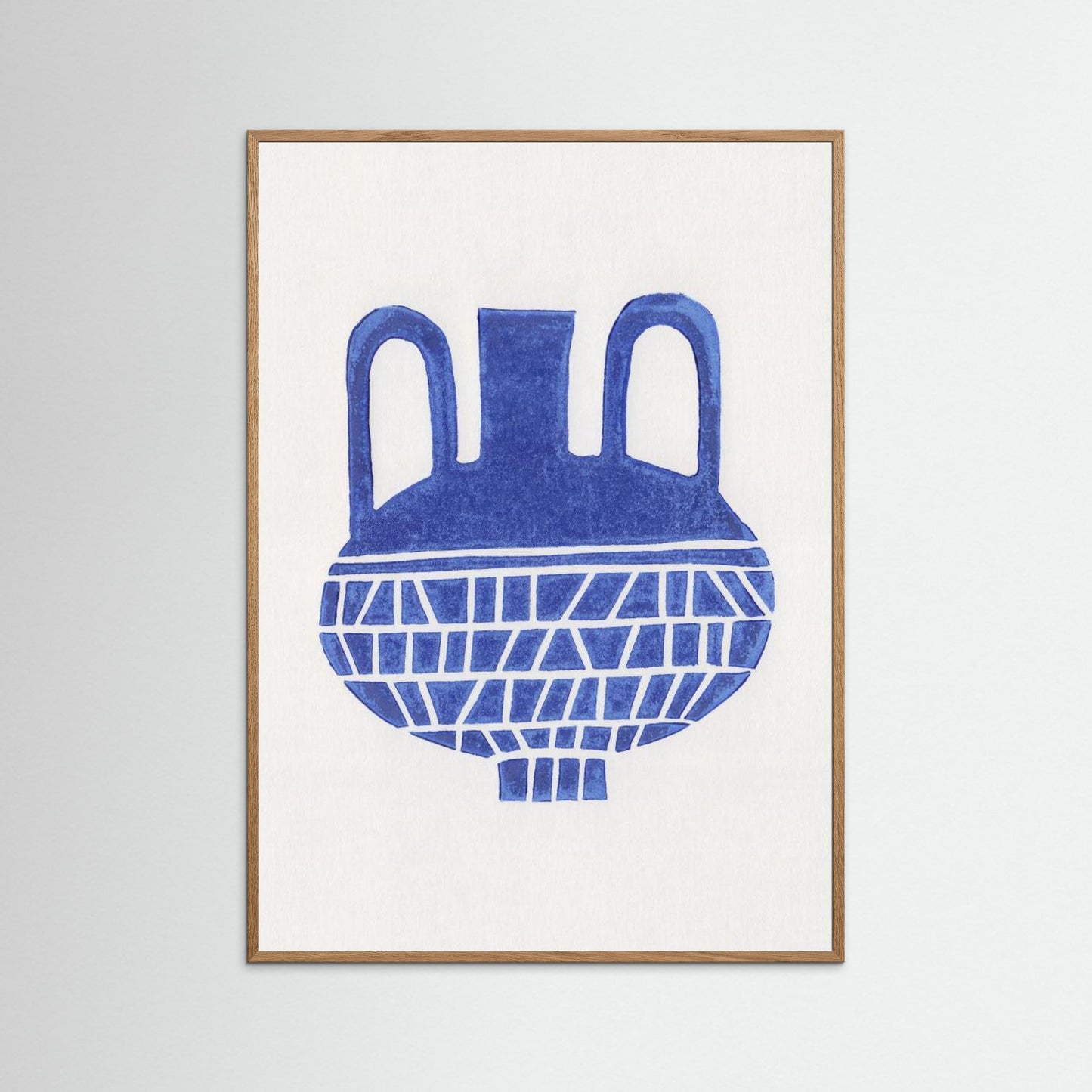 Linocut Vase #6 by Alisa Galitsyna