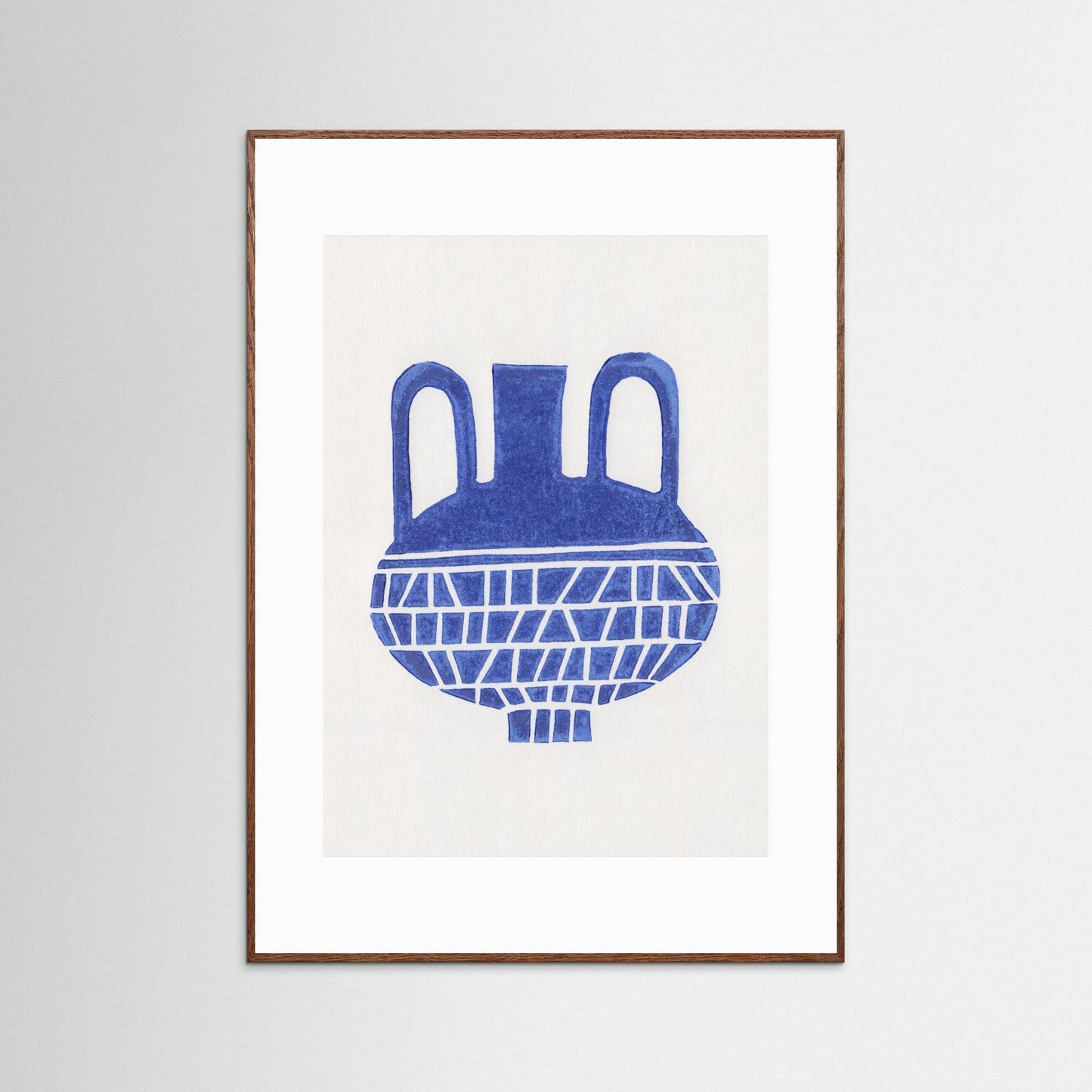 Linocut Vase #6 by Alisa Galitsyna