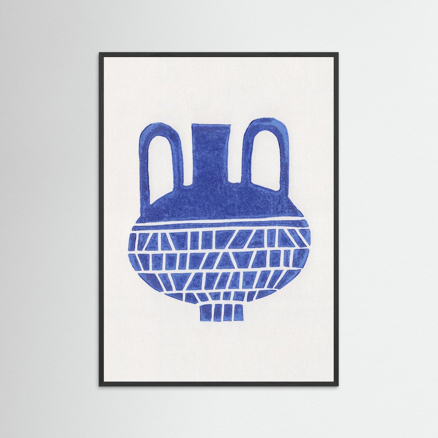 Linocut Vase #6 by Alisa Galitsyna