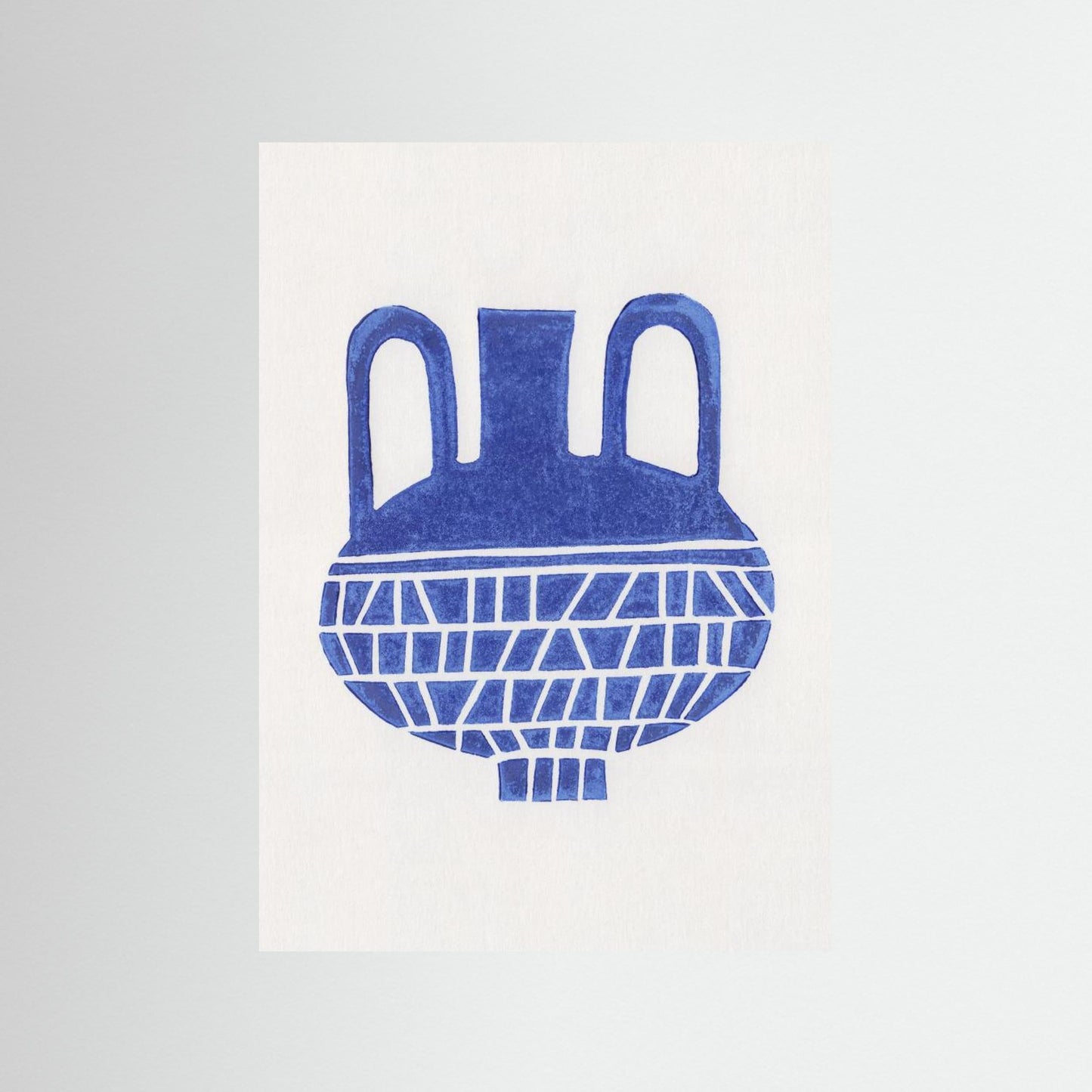 Linocut Vase #6 by Alisa Galitsyna