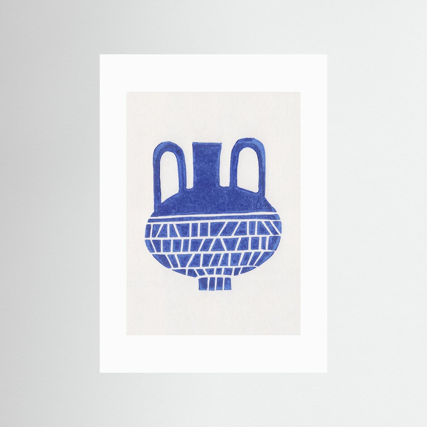 Linocut Vase #6 by Alisa Galitsyna