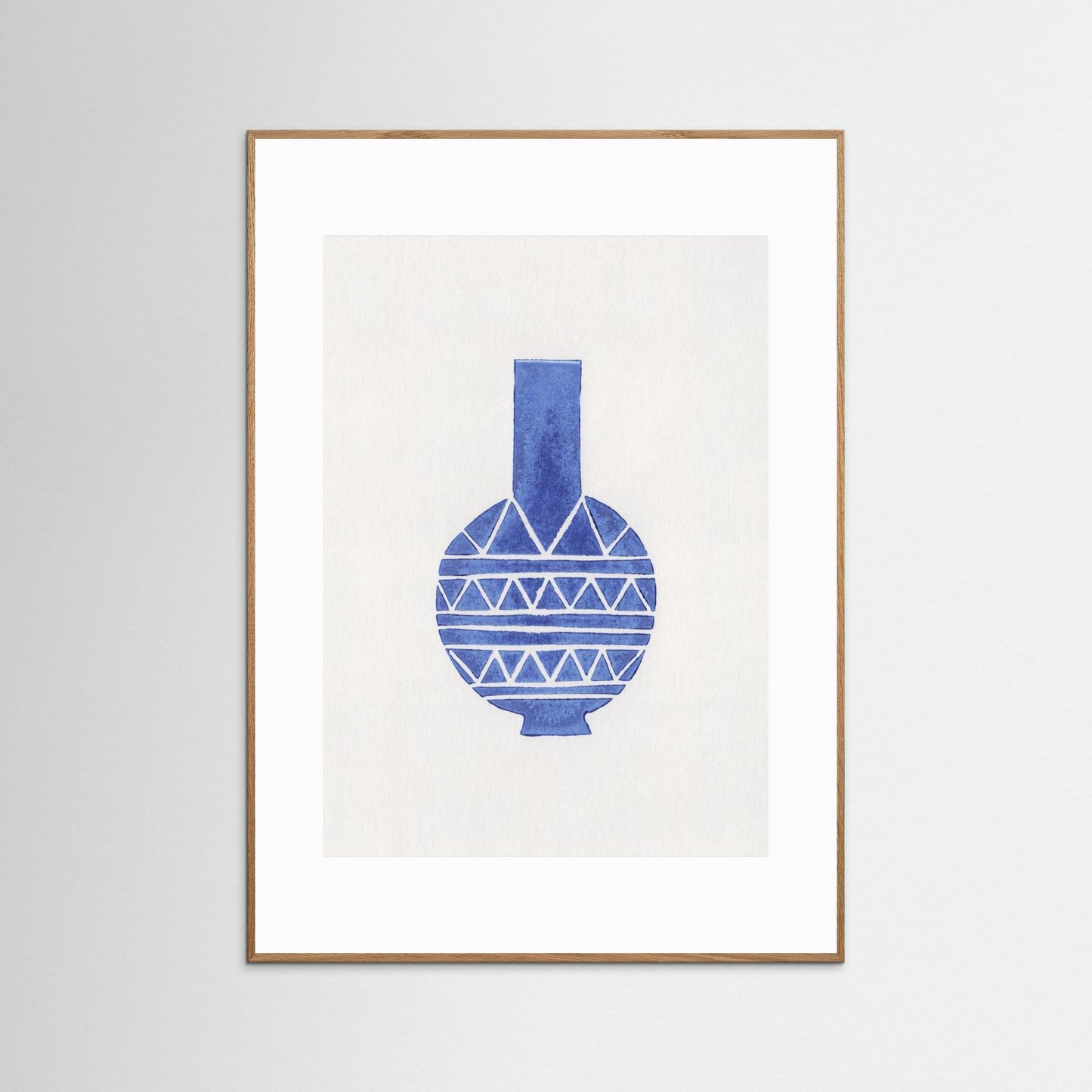Linocut Vase #8 by Alisa Galitsyna