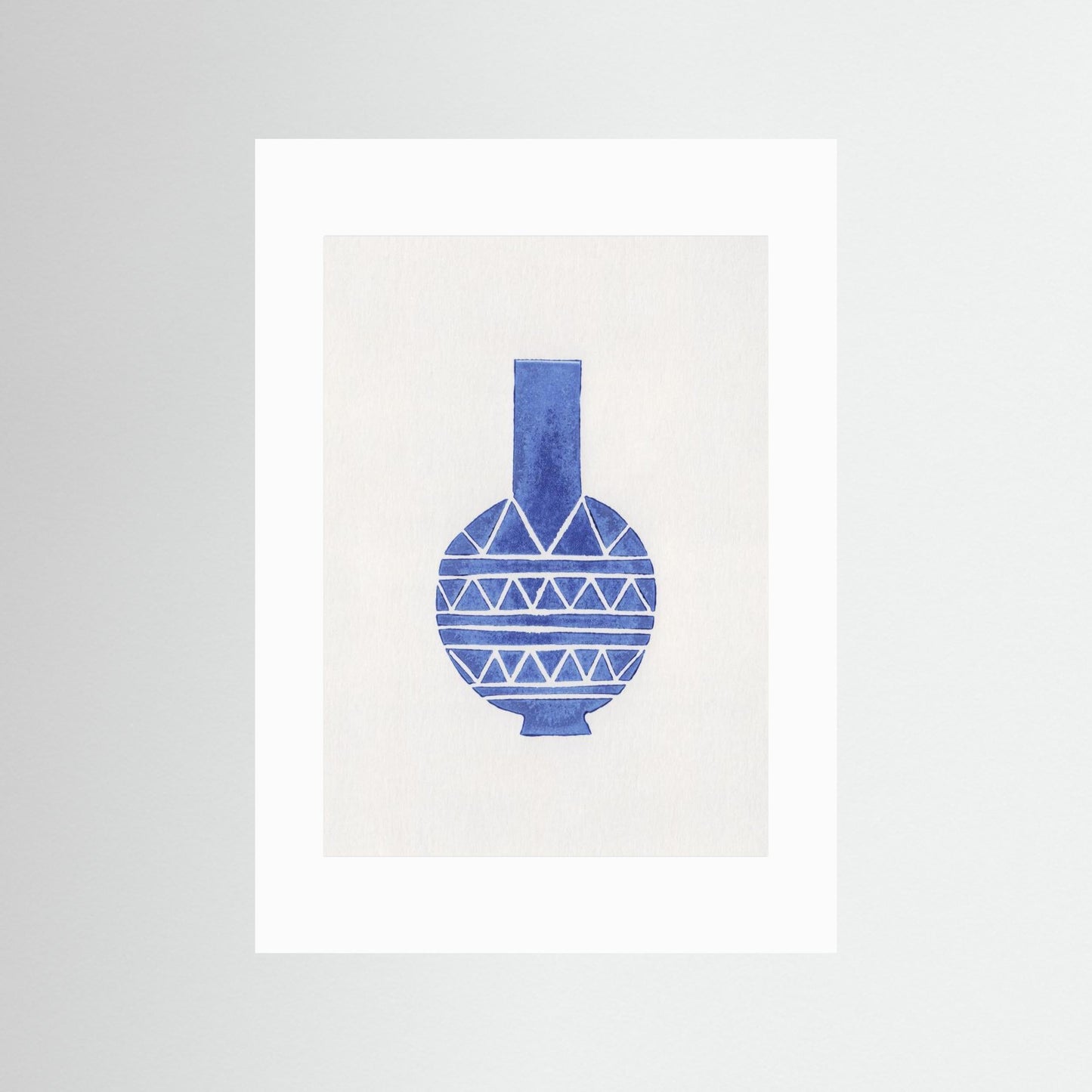 Linocut Vase #8 by Alisa Galitsyna