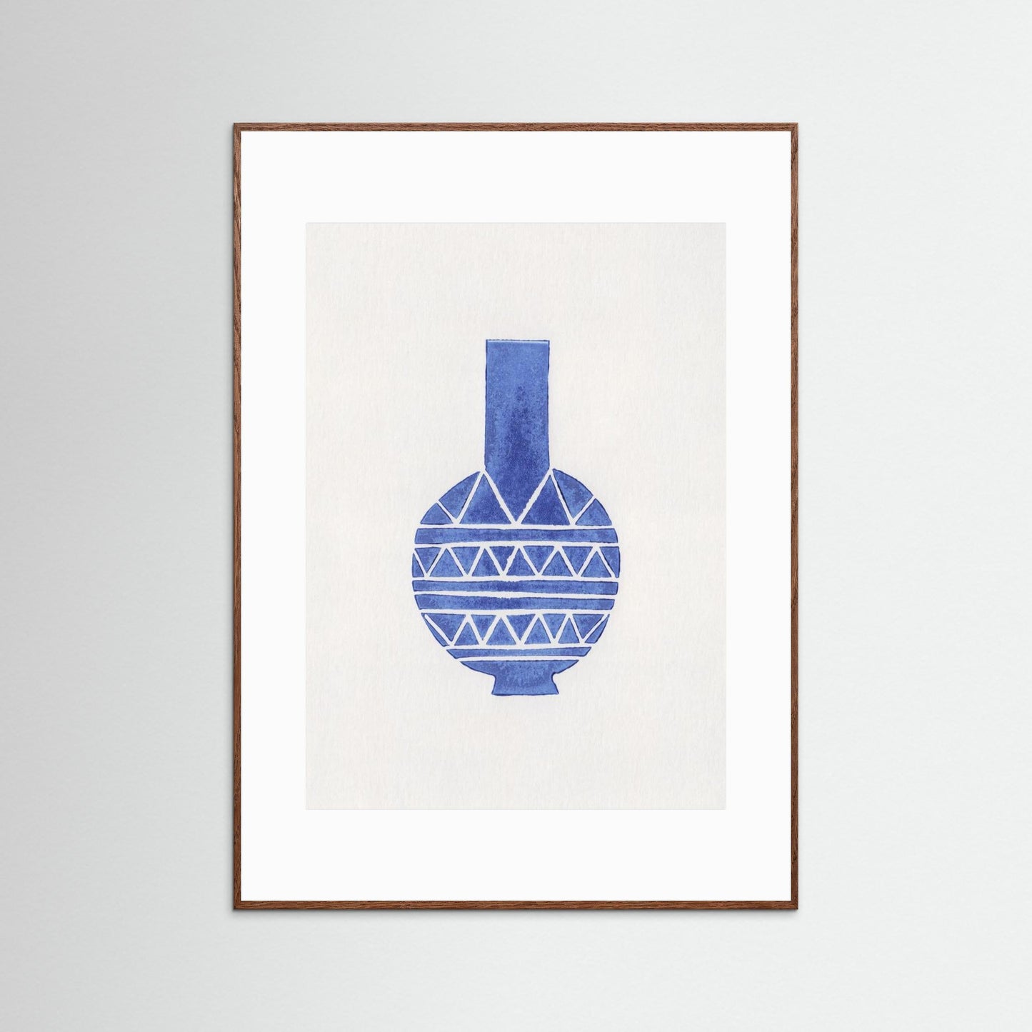 Linocut Vase #8 by Alisa Galitsyna