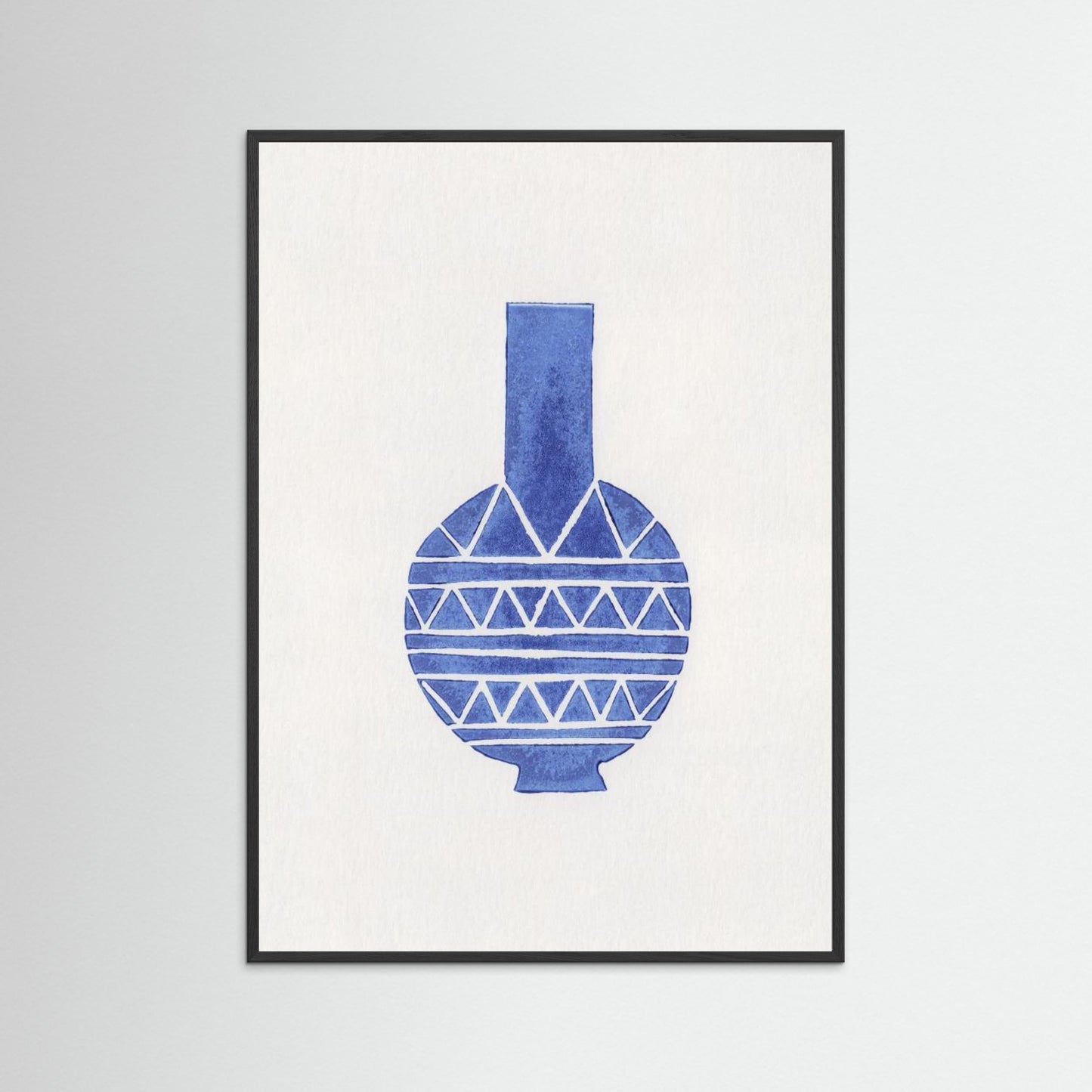 Linocut Vase #8 by Alisa Galitsyna