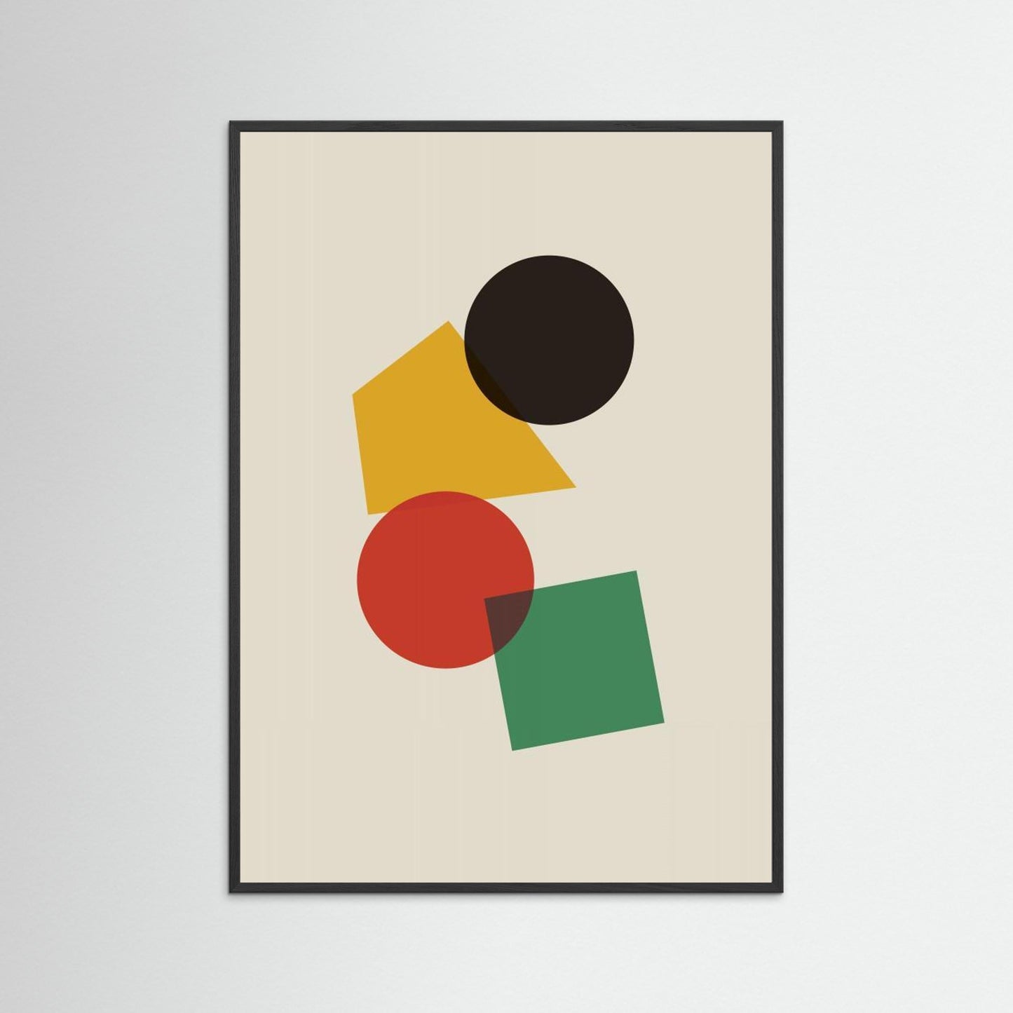 Geometric Composition 1 by Oju Design