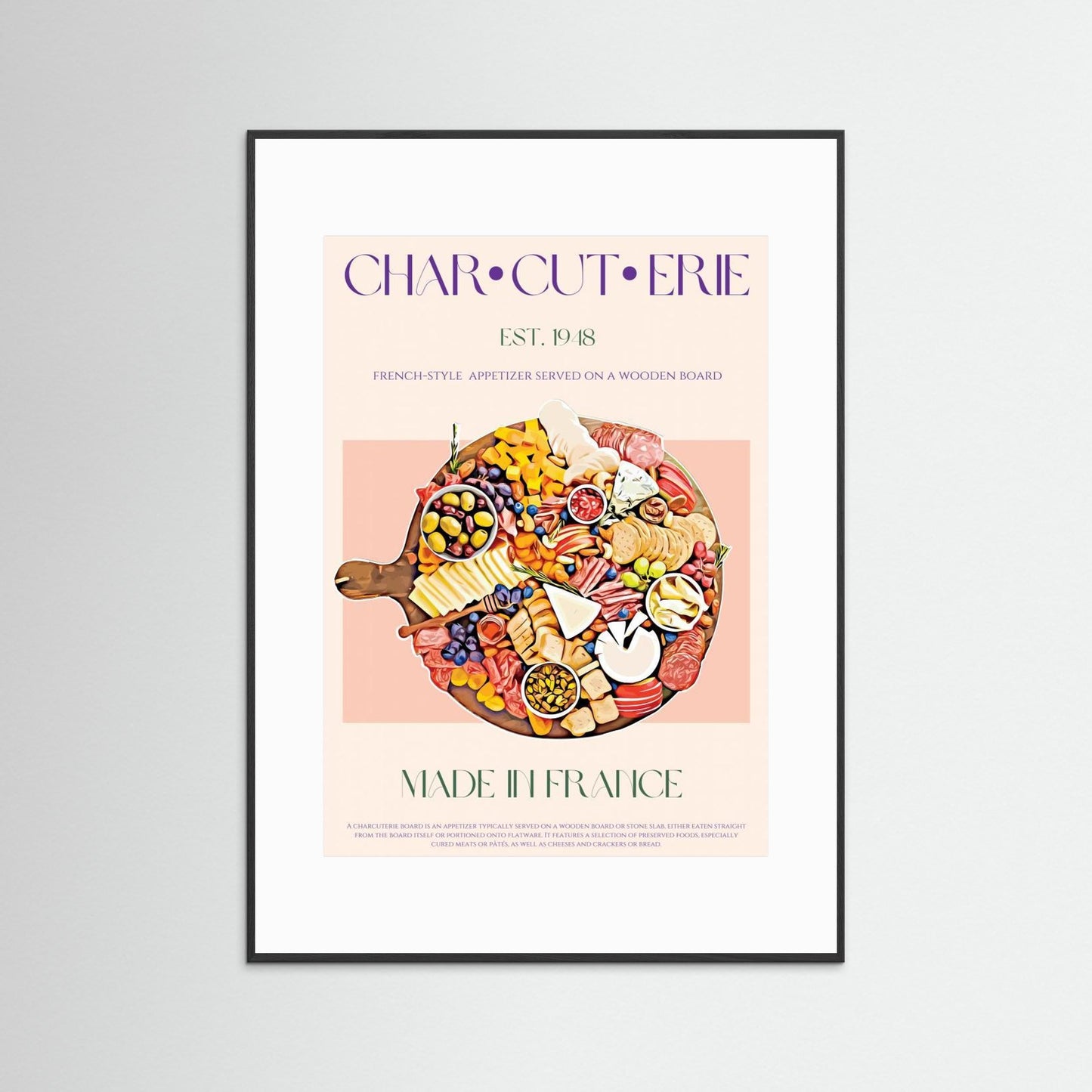 23ratiocharcuterieprint by Nazma Khokhar