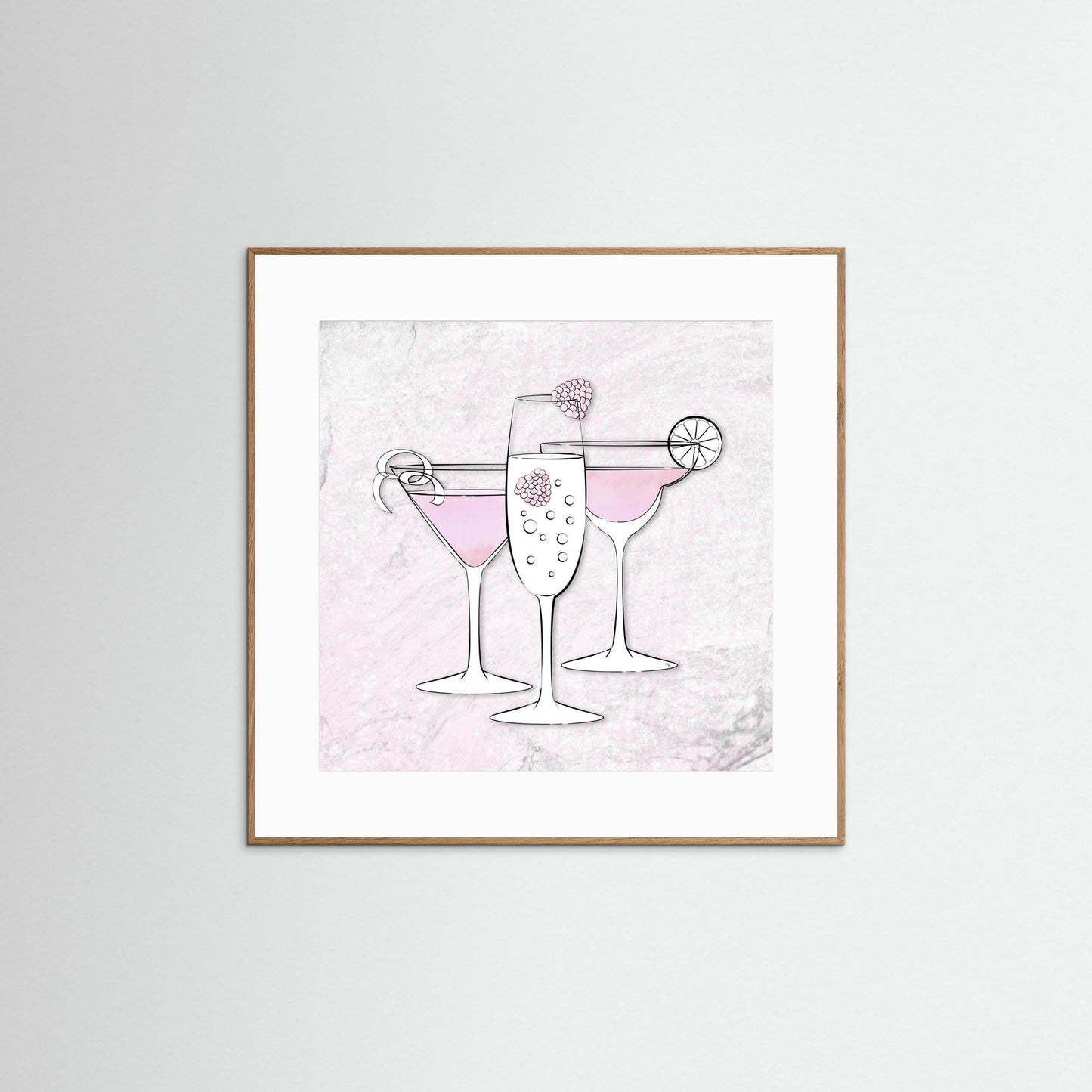 Pink Drinks by Martina