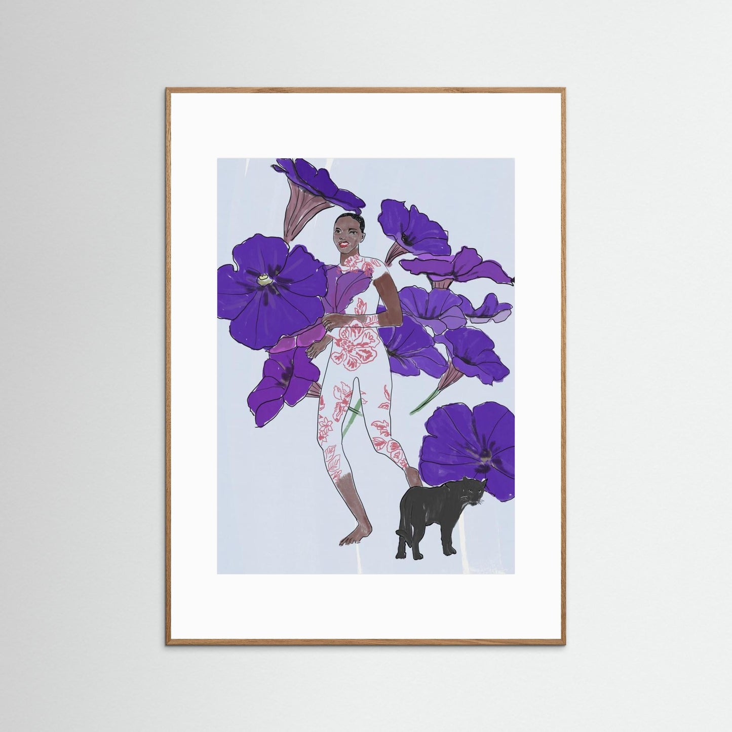 Violets by Beate Tubach