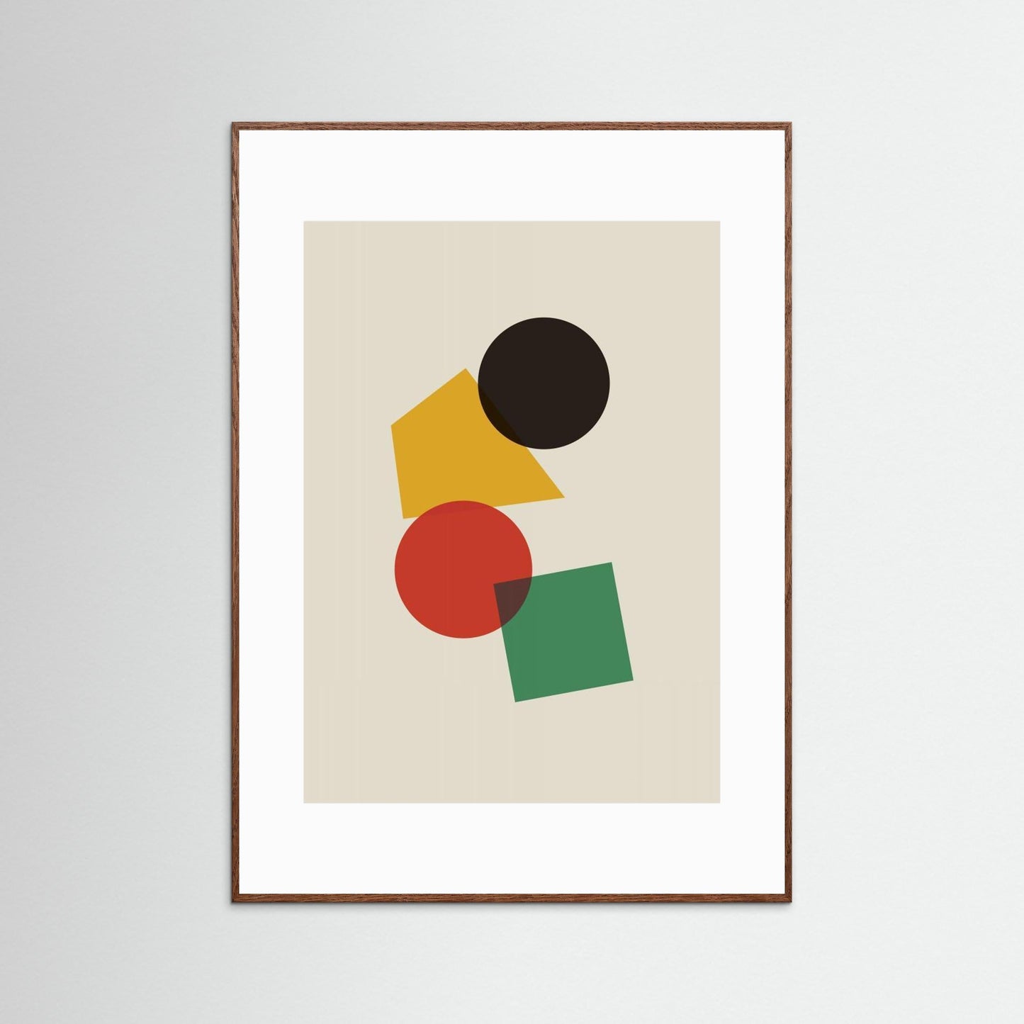 Geometric Composition 1 by Oju Design
