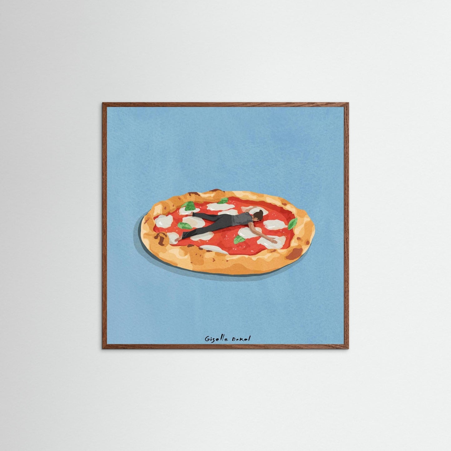 Pizza Girl by Giselle Dekel