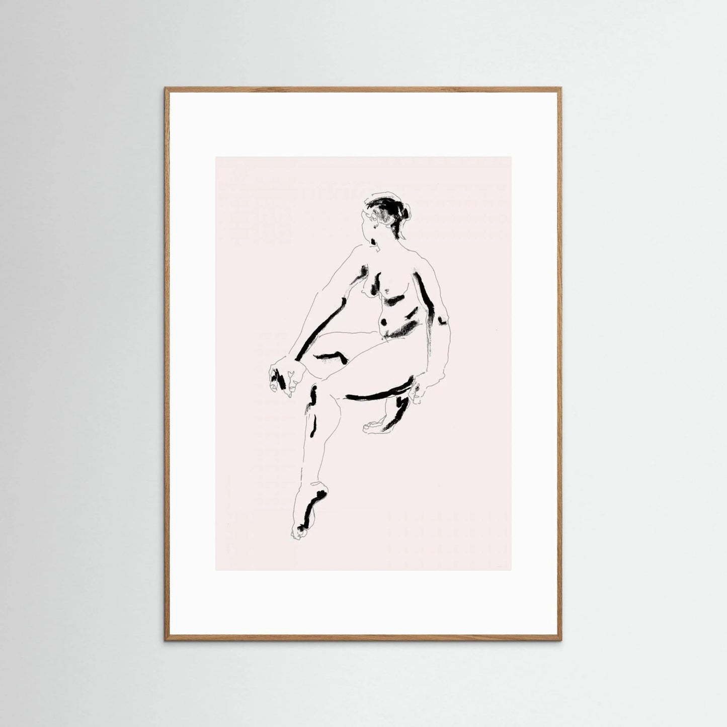 Naked Woman Black and White by Francesco Gulina