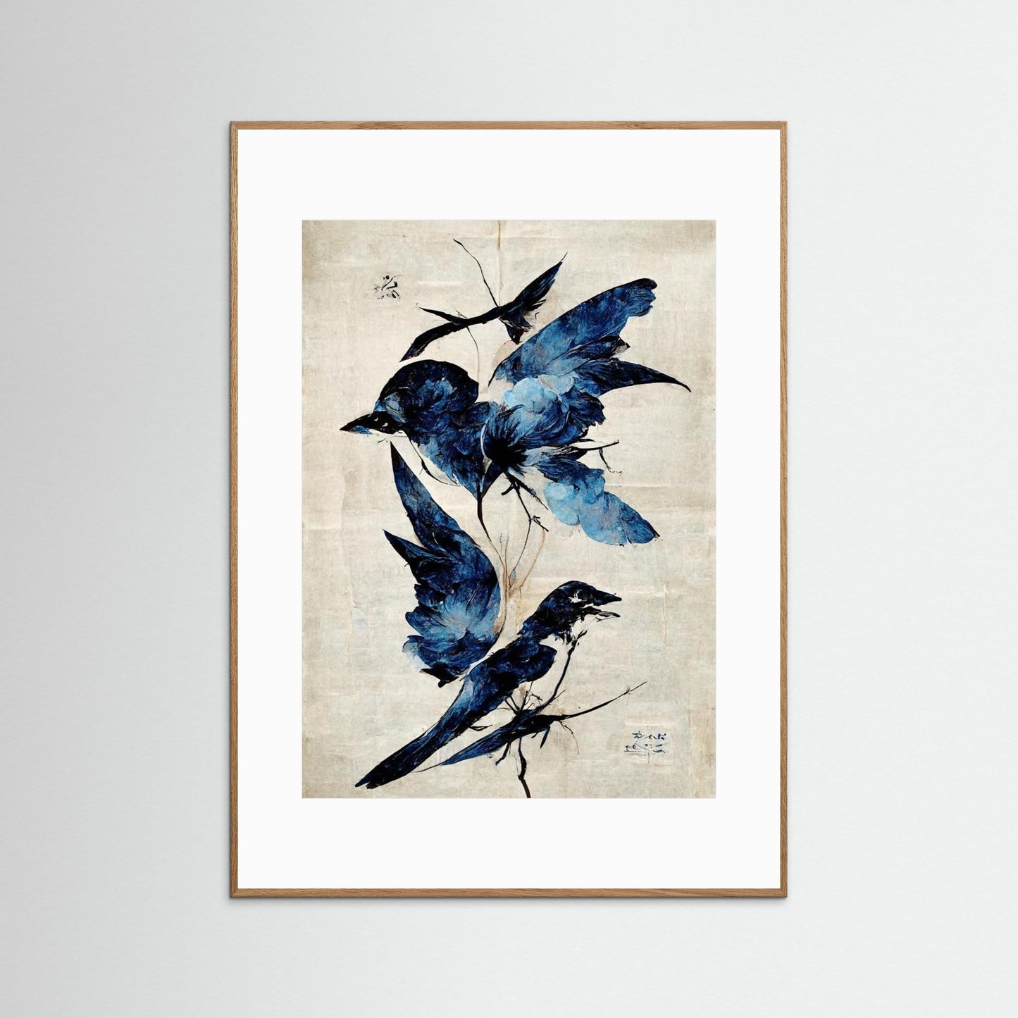 Blue Birds by Treechild