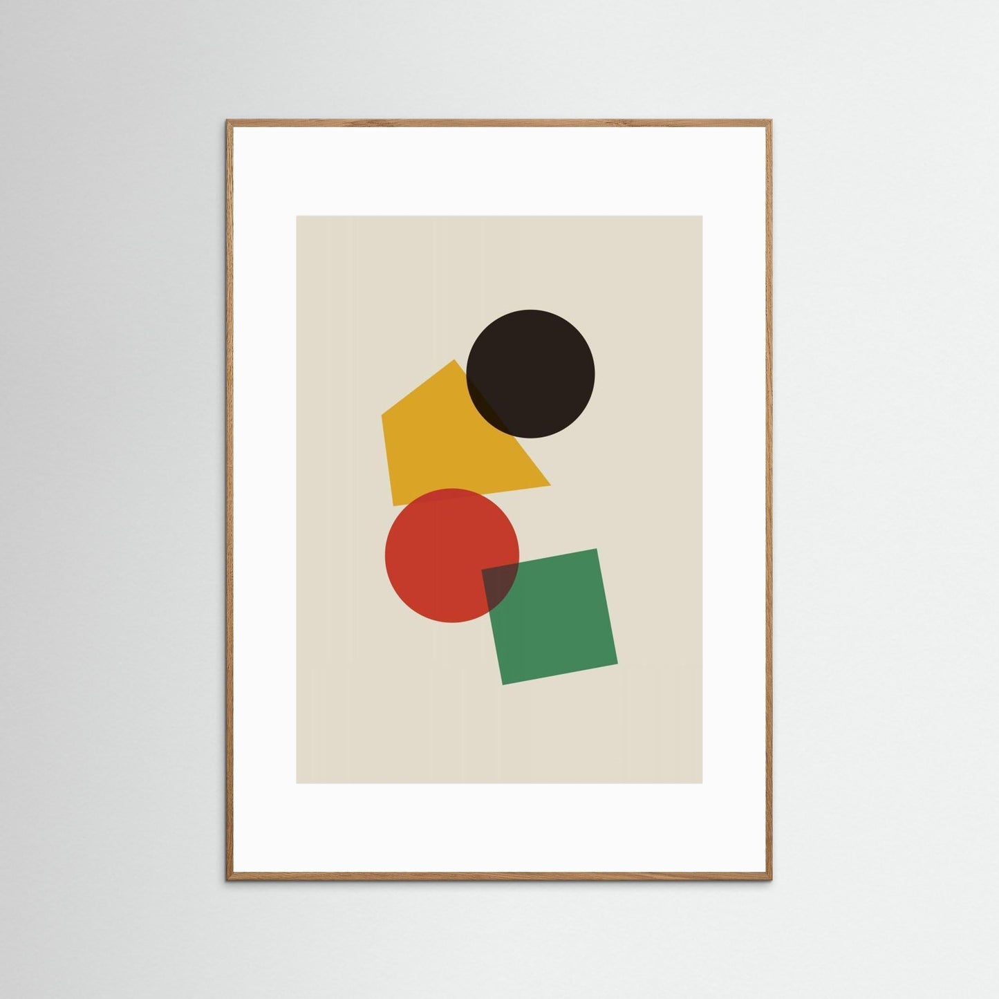 Geometric Composition 1 by Oju Design