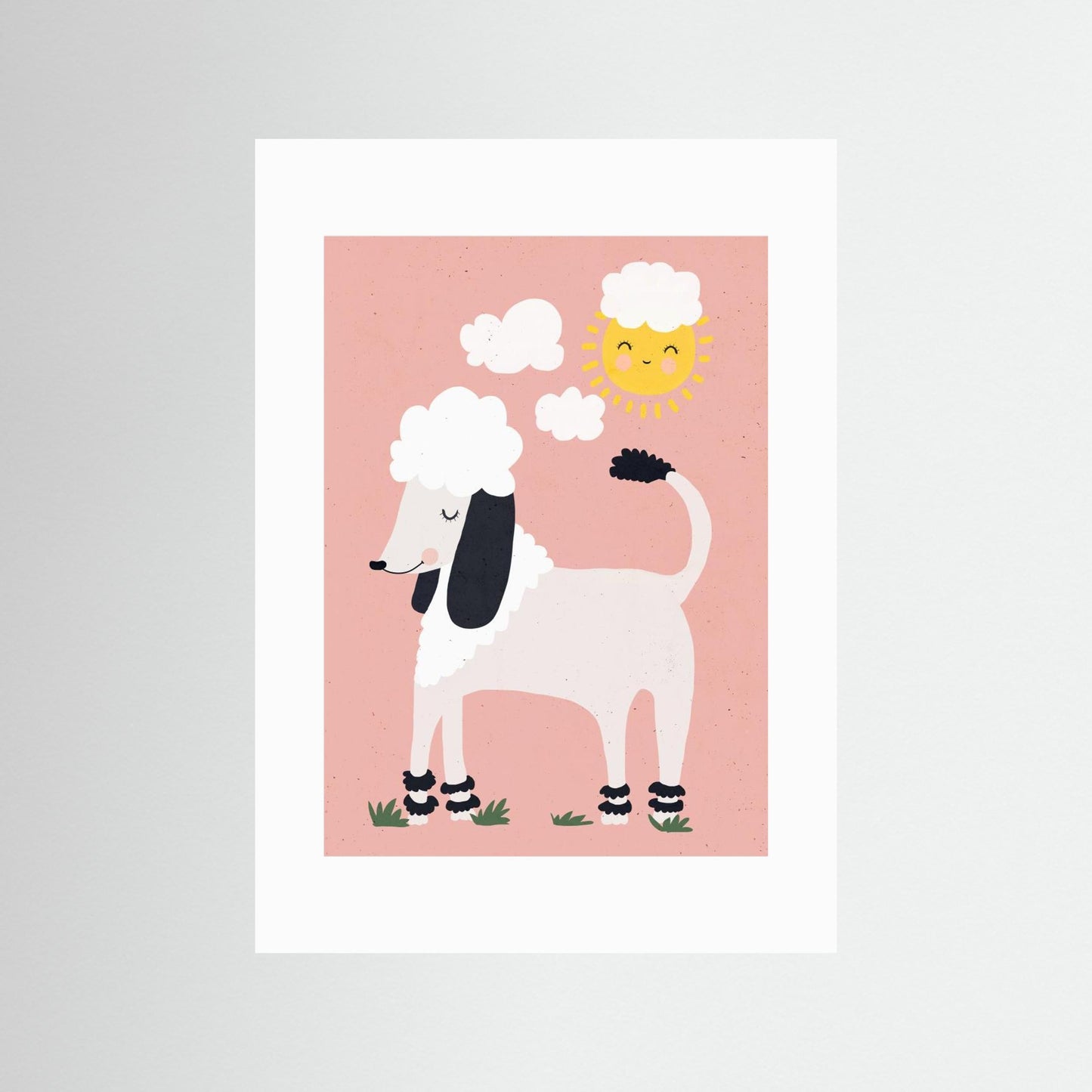 Happy Poodle by Treechild