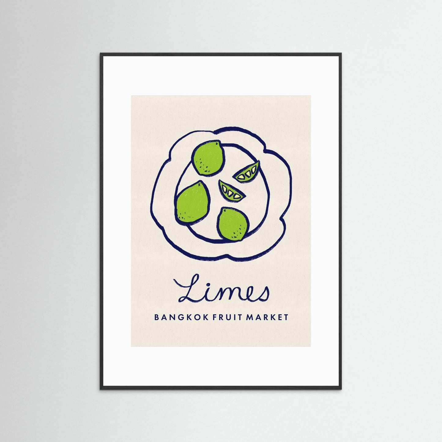 Limes Bangkok Food Market Thailand by Dirkie Nell