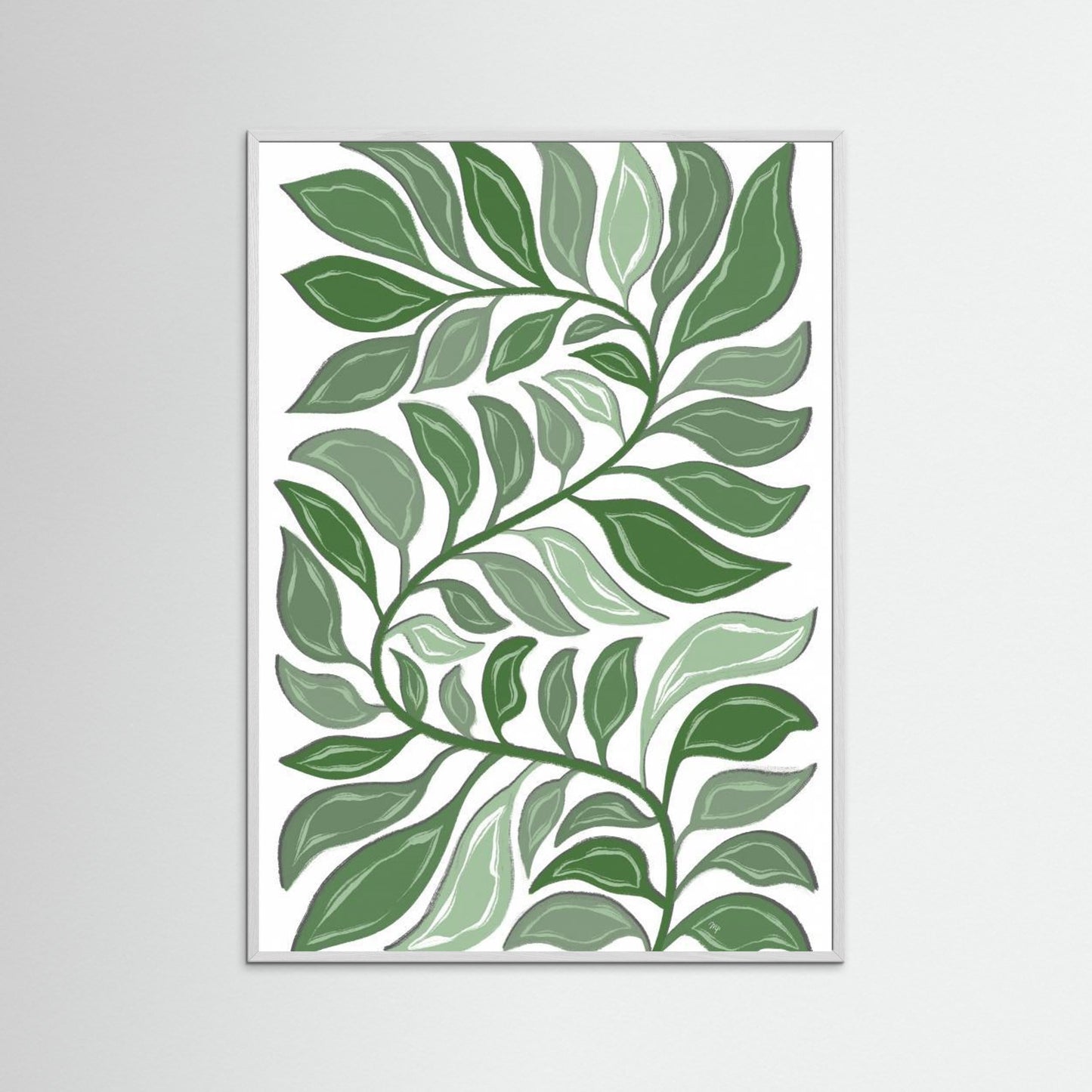 Green Plant by Martina