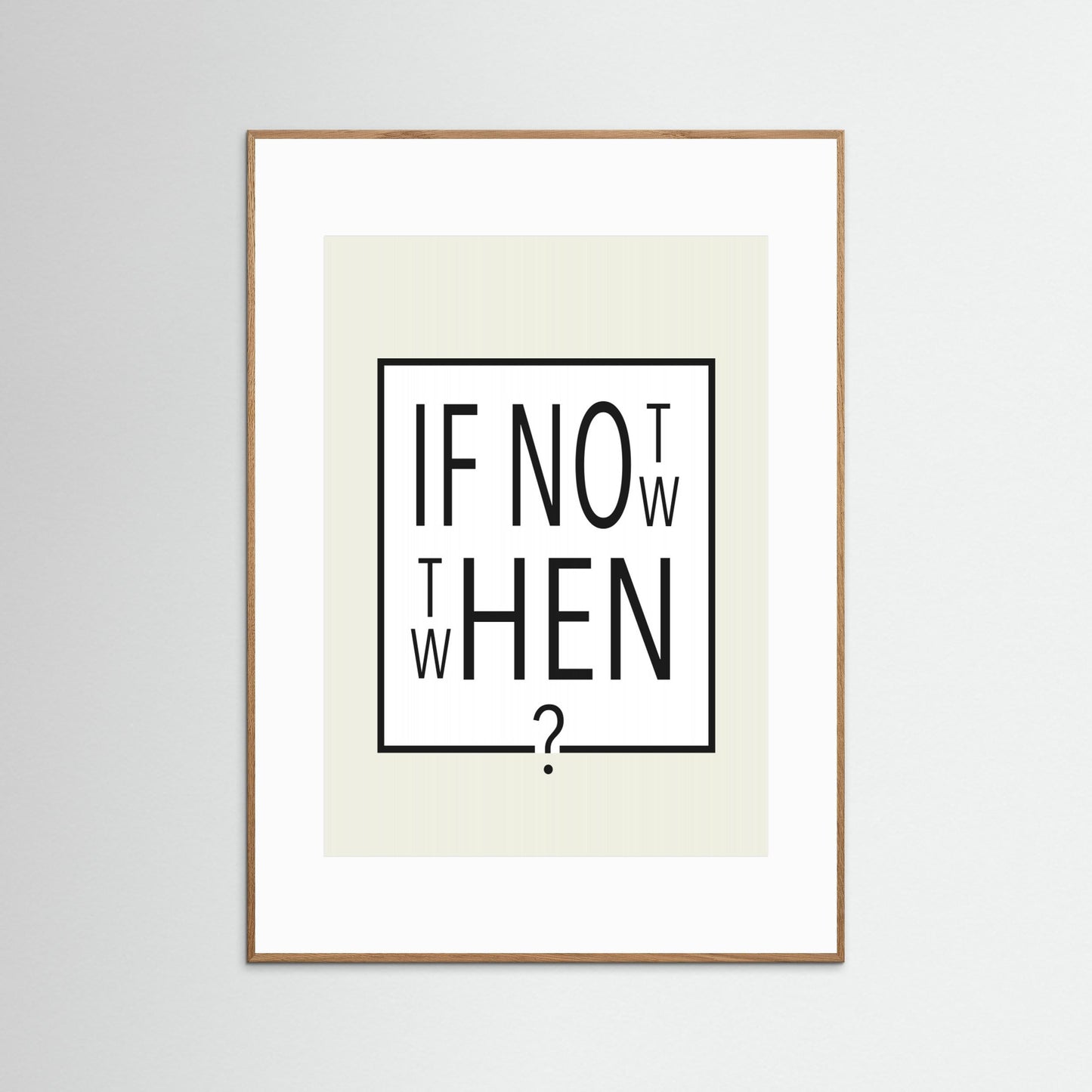 If not now - then when? by Andreas Magnusson