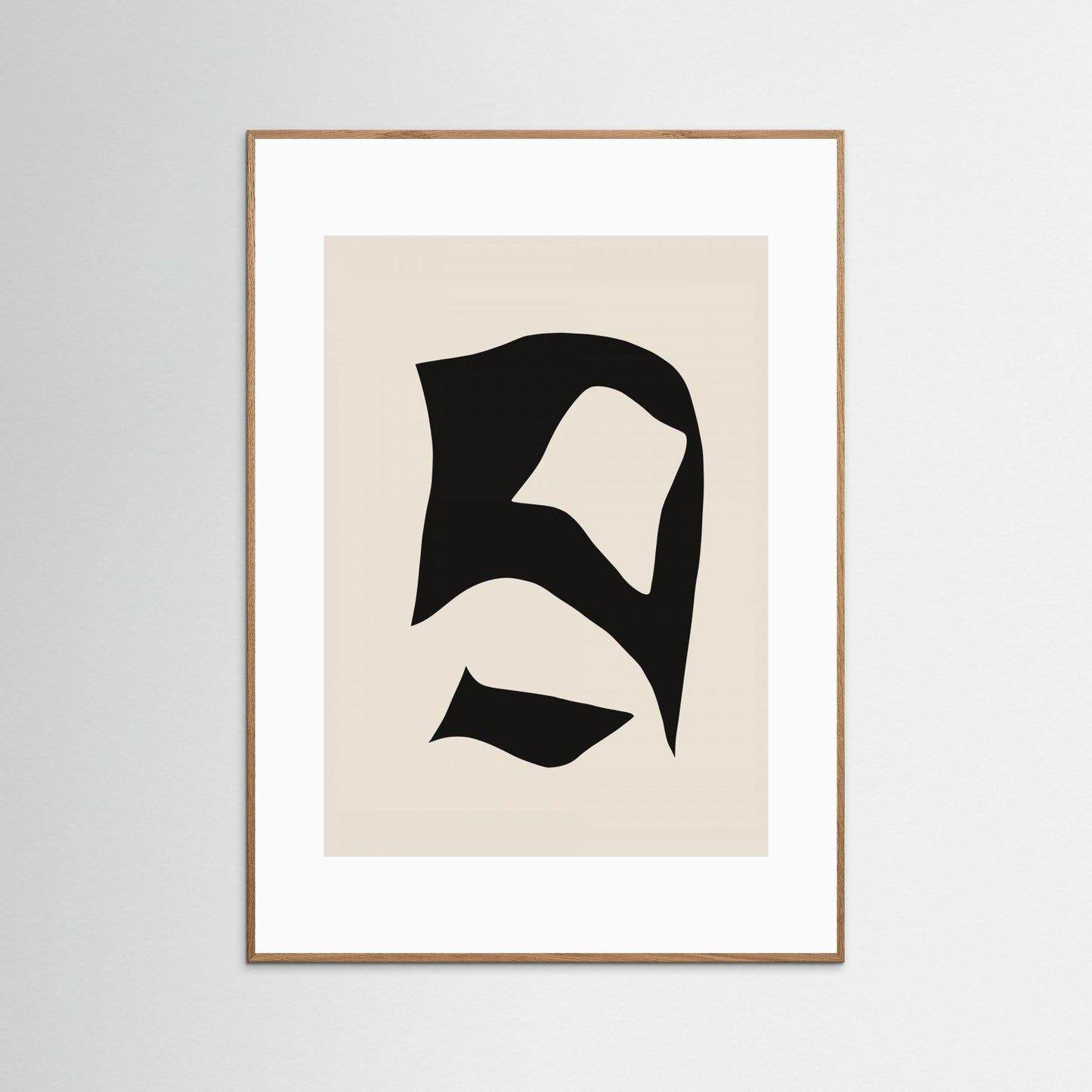 Distorted Black Cut Out by Little Dean