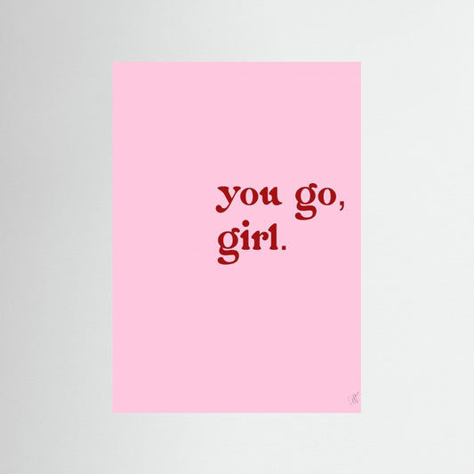 You go girl! by Anne Marie Volfova