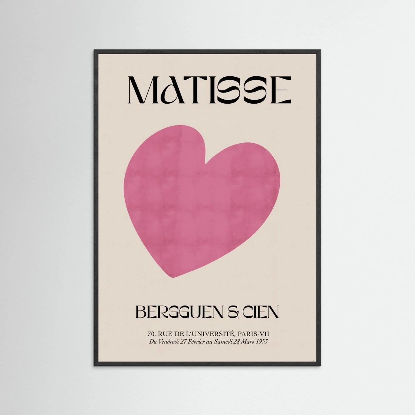 Pink Heart by Anne Marie Volfova