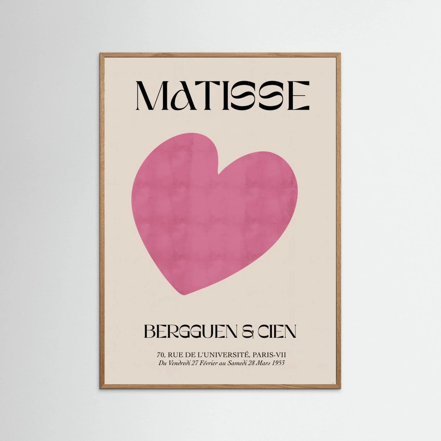 Pink Heart by Anne Marie Volfova