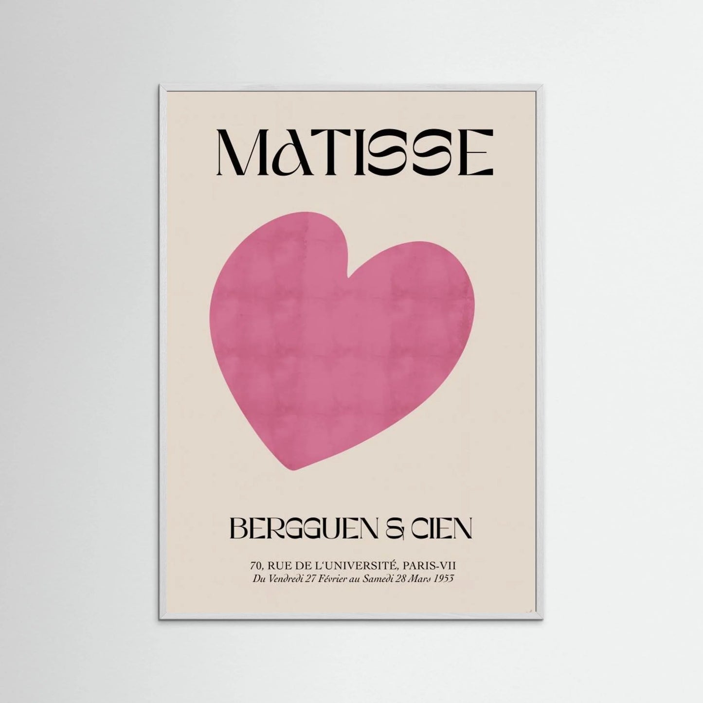 Pink Heart by Anne Marie Volfova
