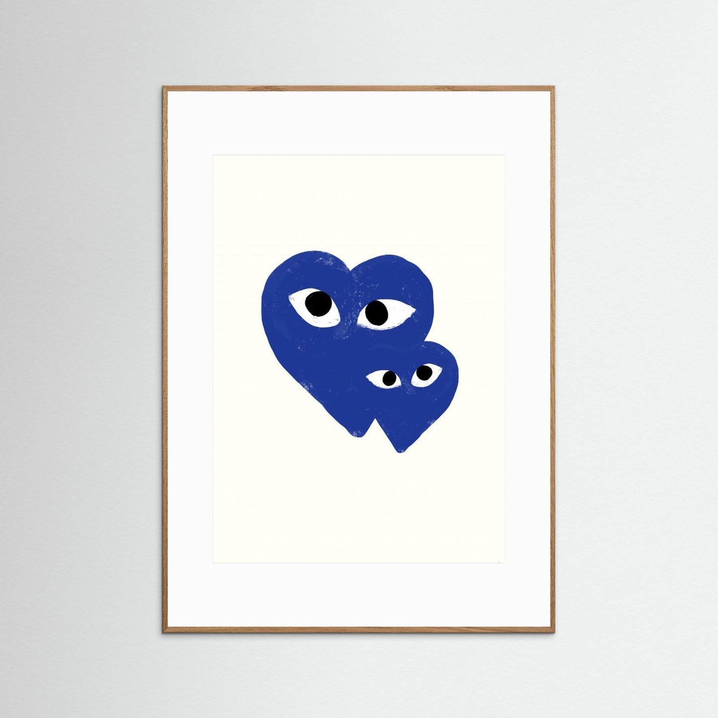 Blue Hearts by Anne Marie Volfova