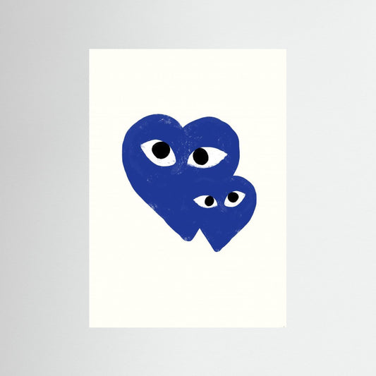 Blue Hearts by Anne Marie Volfova