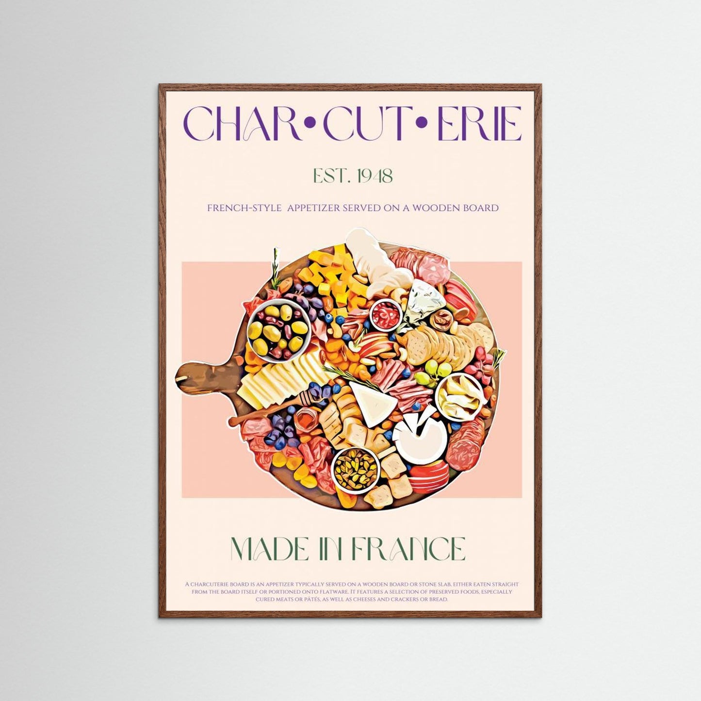 23ratiocharcuterieprint by Nazma Khokhar