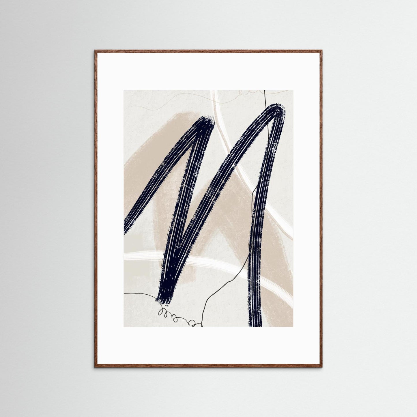 Abstract Lines No. 2 by Anne Marie Volfova
