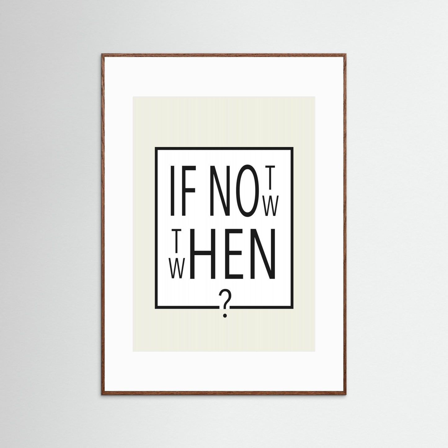 If not now - then when? by Andreas Magnusson