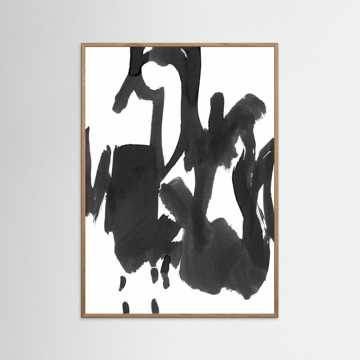 Black and White Strokes by Iris Lehnhardt