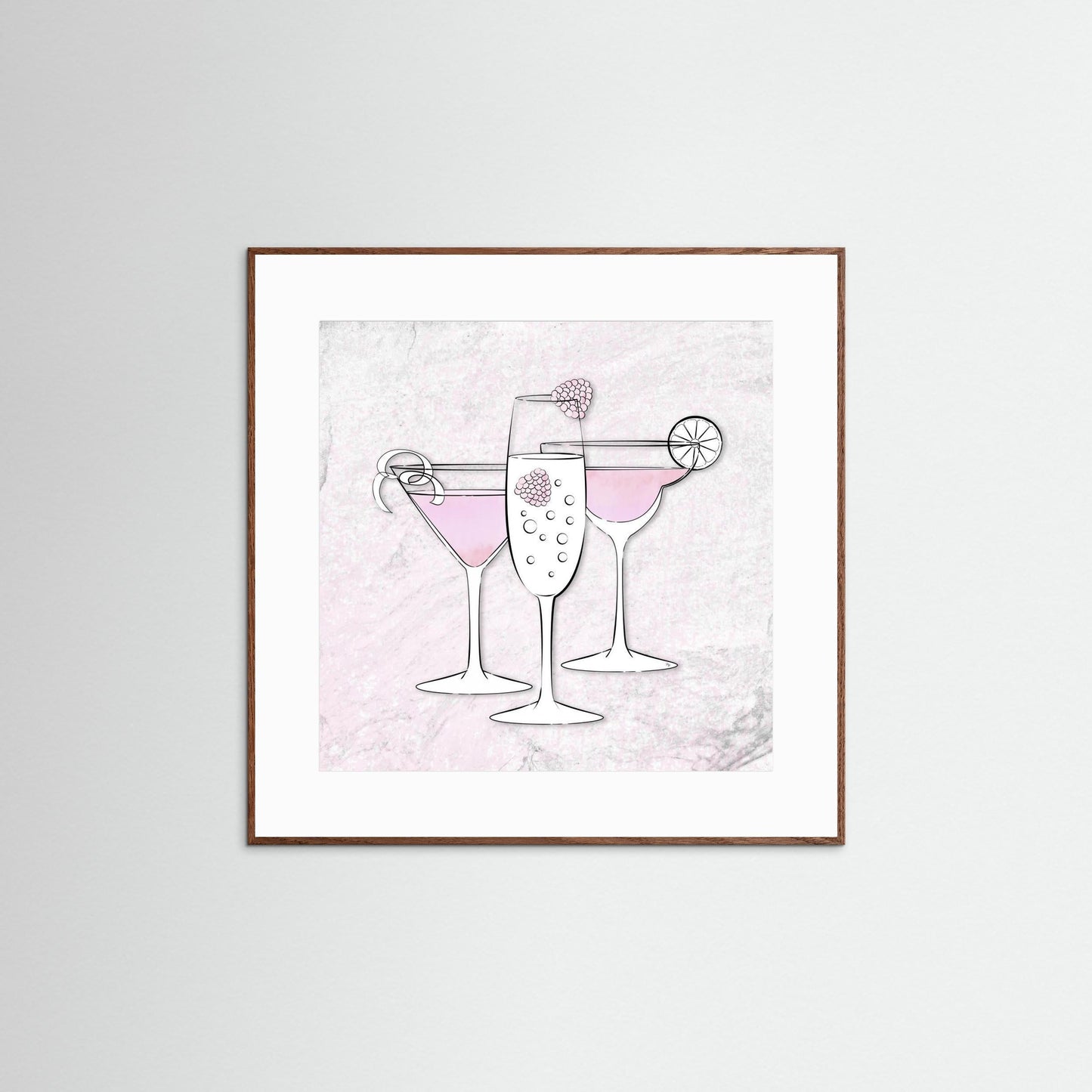 Pink Drinks by Martina