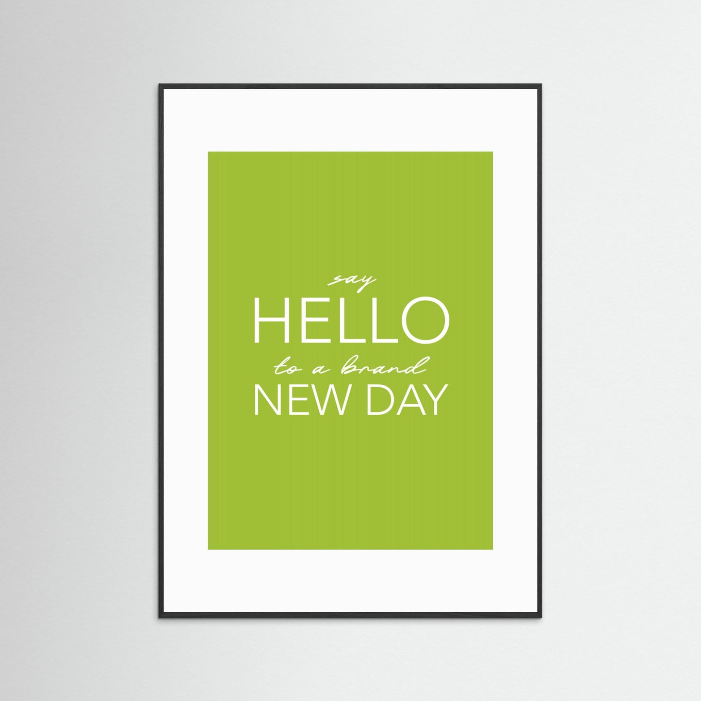 Say Hello To a Brand New Day by Andreas Magnusson